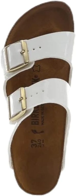 Men's Amalfi Leather Soft Footbed Arizona Sandals <div data-expanded="false" class="a-expander-content a-expander-partial-collapse-content"> <h3 class="product-facts-title"> Product details </h3> <div class="a-fixed-left-grid product-facts-detail"><div class="a-fixed-left-grid-inner" style="padding-left:140px"> <div class="a-fixed-left-grid-col a-col-left" style="width:140px;margin-left:-140px;float:left"> <span style="font-weight: 600"> <span class="a-color-base">Origin</span> </span> </div> <div class="a-fixed-left-grid-col a-col-right" style="padding-left:6%;float:left"> <span style="font-weight: 400"> <span class="a-color-base">Not Imported</span> </span> </div> </div></div> <div class="a-fixed-left-grid product-facts-detail"><div class="a-fixed-left-grid-inner" style="padding-left:140px"> <div class="a-fixed-left-grid-col a-col-left" style="width:140px;margin-left:-140px;float:left"> <span style="font-weight: 600"> <span class="a-color-base">Sole material</span> </span> </div> <div class="a-fixed-left-grid-col a-col-right" style="padding-left:6%;float:left"> <span style="font-weight: 400"> <span class="a-color-base">Foam, Cork, Suede, Rubber</span> </span> </div> </div></div> <div class="a-fixed-left-grid product-facts-detail"><div class="a-fixed-left-grid-inner" style="padding-left:140px"> <div class="a-fixed-left-grid-col a-col-left" style="width:140px;margin-left:-140px;float:left"> <span style="font-weight: 600"> <span class="a-color-base">Outer material</span> </span> </div> <div class="a-fixed-left-grid-col a-col-right" style="padding-left:6%;float:left"> <span style="font-weight: 400"> <span class="a-color-base">Suede</span> </span> </div> </div></div> <div class="a-fixed-left-grid product-facts-detail"><div class="a-fixed-left-grid-inner" style="padding-left:140px"> <div class="a-fixed-left-grid-col a-col-left" style="width:140px;margin-left:-140px;float:left"> <span style="font-weight: 600"> <span class="a-color-base">Closure type</span> </span> </div> <div class="a-fixed-left-grid-col a-col-right" style="padding-left:6%;float:left"> <span style="font-weight: 400"> <span class="a-color-base">Buckle</span> </span> </div> </div></div> <hr aria-hidden="true" class="a-spacing-base a-spacing-top-base a-divider-normal"> <h3 class="product-facts-title"> About this item </h3> <ul class="a-unordered-list a-vertical a-spacing-small"> <li><span class="a-list-item a-size-base a-color-base">Rubber sole</span></li> </ul> <ul class="a-unordered-list a-vertical a-spacing-small"> <li><span class="a-list-item a-size-base a-color-base">roomy toe box; lined with sued</span></li> </ul> <ul class="a-unordered-list a-vertical a-spacing-small"> <li><span class="a-list-item a-size-base a-color-base">features pronounced arch support with an extra layer of super soft foam cushioning</span></li> </ul> <ul class="a-unordered-list a-vertical a-spacing-small"> <li><span class="a-list-item a-size-base a-color-base">Contoured cork footbed conforms to the shape of your foot</span></li> </ul> </div>