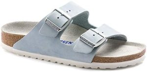 Men's Amalfi Leather Soft Footbed Arizona Sandals <div data-expanded="false" class="a-expander-content a-expander-partial-collapse-content"> <h3 class="product-facts-title"> Product details </h3> <div class="a-fixed-left-grid product-facts-detail"><div class="a-fixed-left-grid-inner" style="padding-left:140px"> <div class="a-fixed-left-grid-col a-col-left" style="width:140px;margin-left:-140px;float:left"> <span style="font-weight: 600"> <span class="a-color-base">Origin</span> </span> </div> <div class="a-fixed-left-grid-col a-col-right" style="padding-left:6%;float:left"> <span style="font-weight: 400"> <span class="a-color-base">Not Imported</span> </span> </div> </div></div> <div class="a-fixed-left-grid product-facts-detail"><div class="a-fixed-left-grid-inner" style="padding-left:140px"> <div class="a-fixed-left-grid-col a-col-left" style="width:140px;margin-left:-140px;float:left"> <span style="font-weight: 600"> <span class="a-color-base">Sole material</span> </span> </div> <div class="a-fixed-left-grid-col a-col-right" style="padding-left:6%;float:left"> <span style="font-weight: 400"> <span class="a-color-base">Foam, Cork, Suede, Rubber</span> </span> </div> </div></div> <div class="a-fixed-left-grid product-facts-detail"><div class="a-fixed-left-grid-inner" style="padding-left:140px"> <div class="a-fixed-left-grid-col a-col-left" style="width:140px;margin-left:-140px;float:left"> <span style="font-weight: 600"> <span class="a-color-base">Outer material</span> </span> </div> <div class="a-fixed-left-grid-col a-col-right" style="padding-left:6%;float:left"> <span style="font-weight: 400"> <span class="a-color-base">Suede</span> </span> </div> </div></div> <div class="a-fixed-left-grid product-facts-detail"><div class="a-fixed-left-grid-inner" style="padding-left:140px"> <div class="a-fixed-left-grid-col a-col-left" style="width:140px;margin-left:-140px;float:left"> <span style="font-weight: 600"> <span class="a-color-base">Closure type</span> </span> </div> <div class="a-fixed-left-grid-col a-col-right" style="padding-left:6%;float:left"> <span style="font-weight: 400"> <span class="a-color-base">Buckle</span> </span> </div> </div></div> <hr aria-hidden="true" class="a-spacing-base a-spacing-top-base a-divider-normal"> <h3 class="product-facts-title"> About this item </h3> <ul class="a-unordered-list a-vertical a-spacing-small"> <li><span class="a-list-item a-size-base a-color-base">Rubber sole</span></li> </ul> <ul class="a-unordered-list a-vertical a-spacing-small"> <li><span class="a-list-item a-size-base a-color-base">roomy toe box; lined with sued</span></li> </ul> <ul class="a-unordered-list a-vertical a-spacing-small"> <li><span class="a-list-item a-size-base a-color-base">features pronounced arch support with an extra layer of super soft foam cushioning</span></li> </ul> <ul class="a-unordered-list a-vertical a-spacing-small"> <li><span class="a-list-item a-size-base a-color-base">Contoured cork footbed conforms to the shape of your foot</span></li> </ul> </div>