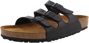 Women's Florida Birko-Flor Sandal <div class="a-expander-content a-expander-partial-collapse-content" style="padding-bottom: 20px;" data-expanded="false"> <h3 class="product-facts-title">Product details</h3> <div class="a-fixed-left-grid product-facts-detail"> <div class="a-fixed-left-grid-inner" style="padding-left: 140px;"> <div class="a-fixed-left-grid-col a-col-left" style="width: 140px; margin-left: -140px; float: left;"><span style="font-weight: 600;"> <span class="a-color-base">Fabric type</span> </span></div> <div class="a-fixed-left-grid-col a-col-right" style="padding-left: 6%; float: left;"><span style="font-weight: 400;"> <span class="a-color-base">100% Leather</span> </span></div> </div> </div> <div class="a-fixed-left-grid product-facts-detail"> <div class="a-fixed-left-grid-inner" style="padding-left: 140px;"> <div class="a-fixed-left-grid-col a-col-left" style="width: 140px; margin-left: -140px; float: left;"><span style="font-weight: 600;"> <span class="a-color-base">Care instructions</span> </span></div> <div class="a-fixed-left-grid-col a-col-right" style="padding-left: 6%; float: left;"><span style="font-weight: 400;"> <span class="a-color-base">Hand Wash Only</span> </span></div> </div> </div> <div class="a-fixed-left-grid product-facts-detail"> <div class="a-fixed-left-grid-inner" style="padding-left: 140px;"> <div class="a-fixed-left-grid-col a-col-left" style="width: 140px; margin-left: -140px; float: left;"><span style="font-weight: 600;"> <span class="a-color-base">Origin</span> </span></div> <div class="a-fixed-left-grid-col a-col-right" style="padding-left: 6%; float: left;"><span style="font-weight: 400;"> <span class="a-color-base">Imported</span> </span></div> </div> </div> <div class="a-fixed-left-grid product-facts-detail"> <div class="a-fixed-left-grid-inner" style="padding-left: 140px;"> <div class="a-fixed-left-grid-col a-col-left" style="width: 140px; margin-left: -140px; float: left;"><span style="font-weight: 600;"> <span class="a-color-base">Sole material</span> </span></div> <div class="a-fixed-left-grid-col a-col-right" style="padding-left: 6%; float: left;"><span style="font-weight: 400;"> <span class="a-color-base">Manmade</span> </span></div> </div> </div> <hr class="a-spacing-base a-spacing-top-base a-divider-normal" aria-hidden="true" /> <h3 class="product-facts-title">About this item</h3> <ul class="a-unordered-list a-vertical a-spacing-small"> <li><span class="a-list-item a-size-base a-color-base">At Birkenstock, tradition and heritage are important hallmarks of a brand that dates back not years or even decades, but centuries. Birkenstock is deeply rooted in the fine art of crafting premium quality shoes that are good for you. Since 1774, Birkenstock has passed this commitment down from one generation to the next. The result is the absolute best in quality, comfort and support.</span></li> </ul> <ul class="a-unordered-list a-vertical a-spacing-small"> <li><span class="a-list-item a-size-base a-color-base">Arch support</span></li> </ul> <ul class="a-unordered-list a-vertical a-spacing-small"> <li><span class="a-list-item a-size-base a-color-base">Classic comfort</span></li> </ul> <ul class="a-unordered-list a-vertical a-spacing-small"> <li><span class="a-list-item a-size-base a-color-base">Iconic styling</span></li> </ul> </div>