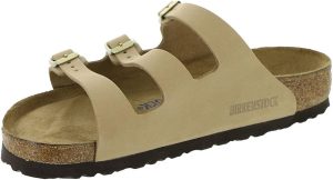 Women's Florida Birko-Flor Sandal <div class="a-expander-content a-expander-partial-collapse-content" style="padding-bottom: 20px;" data-expanded="false"> <h3 class="product-facts-title">Product details</h3> <div class="a-fixed-left-grid product-facts-detail"> <div class="a-fixed-left-grid-inner" style="padding-left: 140px;"> <div class="a-fixed-left-grid-col a-col-left" style="width: 140px; margin-left: -140px; float: left;"><span style="font-weight: 600;"> <span class="a-color-base">Fabric type</span> </span></div> <div class="a-fixed-left-grid-col a-col-right" style="padding-left: 6%; float: left;"><span style="font-weight: 400;"> <span class="a-color-base">100% Leather</span> </span></div> </div> </div> <div class="a-fixed-left-grid product-facts-detail"> <div class="a-fixed-left-grid-inner" style="padding-left: 140px;"> <div class="a-fixed-left-grid-col a-col-left" style="width: 140px; margin-left: -140px; float: left;"><span style="font-weight: 600;"> <span class="a-color-base">Care instructions</span> </span></div> <div class="a-fixed-left-grid-col a-col-right" style="padding-left: 6%; float: left;"><span style="font-weight: 400;"> <span class="a-color-base">Hand Wash Only</span> </span></div> </div> </div> <div class="a-fixed-left-grid product-facts-detail"> <div class="a-fixed-left-grid-inner" style="padding-left: 140px;"> <div class="a-fixed-left-grid-col a-col-left" style="width: 140px; margin-left: -140px; float: left;"><span style="font-weight: 600;"> <span class="a-color-base">Origin</span> </span></div> <div class="a-fixed-left-grid-col a-col-right" style="padding-left: 6%; float: left;"><span style="font-weight: 400;"> <span class="a-color-base">Imported</span> </span></div> </div> </div> <div class="a-fixed-left-grid product-facts-detail"> <div class="a-fixed-left-grid-inner" style="padding-left: 140px;"> <div class="a-fixed-left-grid-col a-col-left" style="width: 140px; margin-left: -140px; float: left;"><span style="font-weight: 600;"> <span class="a-color-base">Sole material</span> </span></div> <div class="a-fixed-left-grid-col a-col-right" style="padding-left: 6%; float: left;"><span style="font-weight: 400;"> <span class="a-color-base">Manmade</span> </span></div> </div> </div> <hr class="a-spacing-base a-spacing-top-base a-divider-normal" aria-hidden="true" /> <h3 class="product-facts-title">About this item</h3> <ul class="a-unordered-list a-vertical a-spacing-small"> <li><span class="a-list-item a-size-base a-color-base">At Birkenstock, tradition and heritage are important hallmarks of a brand that dates back not years or even decades, but centuries. Birkenstock is deeply rooted in the fine art of crafting premium quality shoes that are good for you. Since 1774, Birkenstock has passed this commitment down from one generation to the next. The result is the absolute best in quality, comfort and support.</span></li> </ul> <ul class="a-unordered-list a-vertical a-spacing-small"> <li><span class="a-list-item a-size-base a-color-base">Arch support</span></li> </ul> <ul class="a-unordered-list a-vertical a-spacing-small"> <li><span class="a-list-item a-size-base a-color-base">Classic comfort</span></li> </ul> <ul class="a-unordered-list a-vertical a-spacing-small"> <li><span class="a-list-item a-size-base a-color-base">Iconic styling</span></li> </ul> </div>