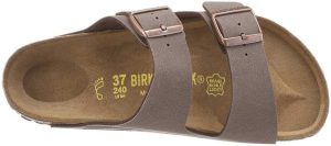 Men's Amalfi Leather Soft Footbed Arizona Sandals <div data-expanded="false" class="a-expander-content a-expander-partial-collapse-content"> <h3 class="product-facts-title"> Product details </h3> <div class="a-fixed-left-grid product-facts-detail"><div class="a-fixed-left-grid-inner" style="padding-left:140px"> <div class="a-fixed-left-grid-col a-col-left" style="width:140px;margin-left:-140px;float:left"> <span style="font-weight: 600"> <span class="a-color-base">Origin</span> </span> </div> <div class="a-fixed-left-grid-col a-col-right" style="padding-left:6%;float:left"> <span style="font-weight: 400"> <span class="a-color-base">Not Imported</span> </span> </div> </div></div> <div class="a-fixed-left-grid product-facts-detail"><div class="a-fixed-left-grid-inner" style="padding-left:140px"> <div class="a-fixed-left-grid-col a-col-left" style="width:140px;margin-left:-140px;float:left"> <span style="font-weight: 600"> <span class="a-color-base">Sole material</span> </span> </div> <div class="a-fixed-left-grid-col a-col-right" style="padding-left:6%;float:left"> <span style="font-weight: 400"> <span class="a-color-base">Foam, Cork, Suede, Rubber</span> </span> </div> </div></div> <div class="a-fixed-left-grid product-facts-detail"><div class="a-fixed-left-grid-inner" style="padding-left:140px"> <div class="a-fixed-left-grid-col a-col-left" style="width:140px;margin-left:-140px;float:left"> <span style="font-weight: 600"> <span class="a-color-base">Outer material</span> </span> </div> <div class="a-fixed-left-grid-col a-col-right" style="padding-left:6%;float:left"> <span style="font-weight: 400"> <span class="a-color-base">Suede</span> </span> </div> </div></div> <div class="a-fixed-left-grid product-facts-detail"><div class="a-fixed-left-grid-inner" style="padding-left:140px"> <div class="a-fixed-left-grid-col a-col-left" style="width:140px;margin-left:-140px;float:left"> <span style="font-weight: 600"> <span class="a-color-base">Closure type</span> </span> </div> <div class="a-fixed-left-grid-col a-col-right" style="padding-left:6%;float:left"> <span style="font-weight: 400"> <span class="a-color-base">Buckle</span> </span> </div> </div></div> <hr aria-hidden="true" class="a-spacing-base a-spacing-top-base a-divider-normal"> <h3 class="product-facts-title"> About this item </h3> <ul class="a-unordered-list a-vertical a-spacing-small"> <li><span class="a-list-item a-size-base a-color-base">Rubber sole</span></li> </ul> <ul class="a-unordered-list a-vertical a-spacing-small"> <li><span class="a-list-item a-size-base a-color-base">roomy toe box; lined with sued</span></li> </ul> <ul class="a-unordered-list a-vertical a-spacing-small"> <li><span class="a-list-item a-size-base a-color-base">features pronounced arch support with an extra layer of super soft foam cushioning</span></li> </ul> <ul class="a-unordered-list a-vertical a-spacing-small"> <li><span class="a-list-item a-size-base a-color-base">Contoured cork footbed conforms to the shape of your foot</span></li> </ul> </div>