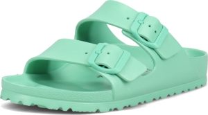 Men's Arizona Sandals <div class="a-expander-content a-expander-partial-collapse-content" style="padding-bottom: 20px;" data-expanded="false"> <h3 class="product-facts-title">Product details</h3> <div class="a-fixed-left-grid product-facts-detail"> <div class="a-fixed-left-grid-inner" style="padding-left: 140px;"> <div class="a-fixed-left-grid-col a-col-left" style="width: 140px; margin-left: -140px; float: left;"><span style="font-weight: 600;"> <span class="a-color-base">Care instructions</span> </span></div> <div class="a-fixed-left-grid-col a-col-right" style="padding-left: 6%; float: left;"><span style="font-weight: 400;"> <span class="a-color-base">Machine Wash</span> </span></div> </div> </div> <div class="a-fixed-left-grid product-facts-detail"> <div class="a-fixed-left-grid-inner" style="padding-left: 140px;"> <div class="a-fixed-left-grid-col a-col-left" style="width: 140px; margin-left: -140px; float: left;"><span style="font-weight: 600;"> <span class="a-color-base">Origin</span> </span></div> <div class="a-fixed-left-grid-col a-col-right" style="padding-left: 6%; float: left;"><span style="font-weight: 400;"> <span class="a-color-base">Imported</span> </span></div> </div> </div> <div class="a-fixed-left-grid product-facts-detail"> <div class="a-fixed-left-grid-inner" style="padding-left: 140px;"> <div class="a-fixed-left-grid-col a-col-left" style="width: 140px; margin-left: -140px; float: left;"><span style="font-weight: 600;"> <span class="a-color-base">Sole material</span> </span></div> <div class="a-fixed-left-grid-col a-col-right" style="padding-left: 6%; float: left;"><span style="font-weight: 400;"> <span class="a-color-base">Manmade</span> </span></div> </div> </div> <div class="a-fixed-left-grid product-facts-detail"> <div class="a-fixed-left-grid-inner" style="padding-left: 140px;"> <div class="a-fixed-left-grid-col a-col-left" style="width: 140px; margin-left: -140px; float: left;"><span style="font-weight: 600;"> <span class="a-color-base">Outer material</span> </span></div> <div class="a-fixed-left-grid-col a-col-right" style="padding-left: 6%; float: left;"><span style="font-weight: 400;"> <span class="a-color-base">Synthetic</span> </span></div> </div> </div> <hr class="a-spacing-base a-spacing-top-base a-divider-normal" aria-hidden="true" /> <h3 class="product-facts-title">About this item</h3> <ul class="a-unordered-list a-vertical a-spacing-small"> <li><span class="a-list-item a-size-base a-color-base">The legendary two-strap design from BIRKENSTOCK - the Arizona. Modeled on the cork original, this sandal is made from ultra lightweight and highly flexible EVA. These sandals are shock absorbing, waterproof, and skin-friendly. Wear them at the beach, in the garden, or around the gym and after workouts. It's the perfect addition to your classic BIRKENSTOCK sandals.</span></li> </ul> <ul class="a-unordered-list a-vertical a-spacing-small"> <li><span class="a-list-item a-size-base a-color-base">Anatomically shaped BIRKENSTOCK footbed made from EVA</span></li> </ul> <ul class="a-unordered-list a-vertical a-spacing-small"> <li><span class="a-list-item a-size-base a-color-base">Upper/lining/sole: one piece molded EVA</span></li> </ul> <ul class="a-unordered-list a-vertical a-spacing-small"> <li><span class="a-list-item a-size-base a-color-base">Details: two straps, each with an individually adjustable pin buckle; waterproof, washable, ultra lightweight</span></li> </ul> </div>