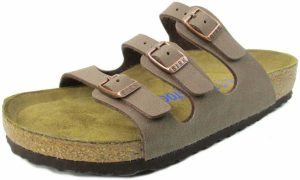 Women's Florida Birko-Flor Sandal <div class="a-expander-content a-expander-partial-collapse-content" style="padding-bottom: 20px;" data-expanded="false"> <h3 class="product-facts-title">Product details</h3> <div class="a-fixed-left-grid product-facts-detail"> <div class="a-fixed-left-grid-inner" style="padding-left: 140px;"> <div class="a-fixed-left-grid-col a-col-left" style="width: 140px; margin-left: -140px; float: left;"><span style="font-weight: 600;"> <span class="a-color-base">Fabric type</span> </span></div> <div class="a-fixed-left-grid-col a-col-right" style="padding-left: 6%; float: left;"><span style="font-weight: 400;"> <span class="a-color-base">100% Leather</span> </span></div> </div> </div> <div class="a-fixed-left-grid product-facts-detail"> <div class="a-fixed-left-grid-inner" style="padding-left: 140px;"> <div class="a-fixed-left-grid-col a-col-left" style="width: 140px; margin-left: -140px; float: left;"><span style="font-weight: 600;"> <span class="a-color-base">Care instructions</span> </span></div> <div class="a-fixed-left-grid-col a-col-right" style="padding-left: 6%; float: left;"><span style="font-weight: 400;"> <span class="a-color-base">Hand Wash Only</span> </span></div> </div> </div> <div class="a-fixed-left-grid product-facts-detail"> <div class="a-fixed-left-grid-inner" style="padding-left: 140px;"> <div class="a-fixed-left-grid-col a-col-left" style="width: 140px; margin-left: -140px; float: left;"><span style="font-weight: 600;"> <span class="a-color-base">Origin</span> </span></div> <div class="a-fixed-left-grid-col a-col-right" style="padding-left: 6%; float: left;"><span style="font-weight: 400;"> <span class="a-color-base">Imported</span> </span></div> </div> </div> <div class="a-fixed-left-grid product-facts-detail"> <div class="a-fixed-left-grid-inner" style="padding-left: 140px;"> <div class="a-fixed-left-grid-col a-col-left" style="width: 140px; margin-left: -140px; float: left;"><span style="font-weight: 600;"> <span class="a-color-base">Sole material</span> </span></div> <div class="a-fixed-left-grid-col a-col-right" style="padding-left: 6%; float: left;"><span style="font-weight: 400;"> <span class="a-color-base">Manmade</span> </span></div> </div> </div> <hr class="a-spacing-base a-spacing-top-base a-divider-normal" aria-hidden="true" /> <h3 class="product-facts-title">About this item</h3> <ul class="a-unordered-list a-vertical a-spacing-small"> <li><span class="a-list-item a-size-base a-color-base">At Birkenstock, tradition and heritage are important hallmarks of a brand that dates back not years or even decades, but centuries. Birkenstock is deeply rooted in the fine art of crafting premium quality shoes that are good for you. Since 1774, Birkenstock has passed this commitment down from one generation to the next. The result is the absolute best in quality, comfort and support.</span></li> </ul> <ul class="a-unordered-list a-vertical a-spacing-small"> <li><span class="a-list-item a-size-base a-color-base">Arch support</span></li> </ul> <ul class="a-unordered-list a-vertical a-spacing-small"> <li><span class="a-list-item a-size-base a-color-base">Classic comfort</span></li> </ul> <ul class="a-unordered-list a-vertical a-spacing-small"> <li><span class="a-list-item a-size-base a-color-base">Iconic styling</span></li> </ul> </div>