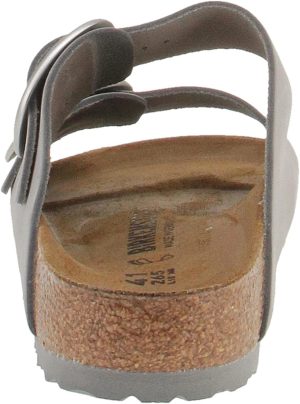 Men's Amalfi Leather Soft Footbed Arizona Sandals <div data-expanded="false" class="a-expander-content a-expander-partial-collapse-content"> <h3 class="product-facts-title"> Product details </h3> <div class="a-fixed-left-grid product-facts-detail"><div class="a-fixed-left-grid-inner" style="padding-left:140px"> <div class="a-fixed-left-grid-col a-col-left" style="width:140px;margin-left:-140px;float:left"> <span style="font-weight: 600"> <span class="a-color-base">Origin</span> </span> </div> <div class="a-fixed-left-grid-col a-col-right" style="padding-left:6%;float:left"> <span style="font-weight: 400"> <span class="a-color-base">Not Imported</span> </span> </div> </div></div> <div class="a-fixed-left-grid product-facts-detail"><div class="a-fixed-left-grid-inner" style="padding-left:140px"> <div class="a-fixed-left-grid-col a-col-left" style="width:140px;margin-left:-140px;float:left"> <span style="font-weight: 600"> <span class="a-color-base">Sole material</span> </span> </div> <div class="a-fixed-left-grid-col a-col-right" style="padding-left:6%;float:left"> <span style="font-weight: 400"> <span class="a-color-base">Foam, Cork, Suede, Rubber</span> </span> </div> </div></div> <div class="a-fixed-left-grid product-facts-detail"><div class="a-fixed-left-grid-inner" style="padding-left:140px"> <div class="a-fixed-left-grid-col a-col-left" style="width:140px;margin-left:-140px;float:left"> <span style="font-weight: 600"> <span class="a-color-base">Outer material</span> </span> </div> <div class="a-fixed-left-grid-col a-col-right" style="padding-left:6%;float:left"> <span style="font-weight: 400"> <span class="a-color-base">Suede</span> </span> </div> </div></div> <div class="a-fixed-left-grid product-facts-detail"><div class="a-fixed-left-grid-inner" style="padding-left:140px"> <div class="a-fixed-left-grid-col a-col-left" style="width:140px;margin-left:-140px;float:left"> <span style="font-weight: 600"> <span class="a-color-base">Closure type</span> </span> </div> <div class="a-fixed-left-grid-col a-col-right" style="padding-left:6%;float:left"> <span style="font-weight: 400"> <span class="a-color-base">Buckle</span> </span> </div> </div></div> <hr aria-hidden="true" class="a-spacing-base a-spacing-top-base a-divider-normal"> <h3 class="product-facts-title"> About this item </h3> <ul class="a-unordered-list a-vertical a-spacing-small"> <li><span class="a-list-item a-size-base a-color-base">Rubber sole</span></li> </ul> <ul class="a-unordered-list a-vertical a-spacing-small"> <li><span class="a-list-item a-size-base a-color-base">roomy toe box; lined with sued</span></li> </ul> <ul class="a-unordered-list a-vertical a-spacing-small"> <li><span class="a-list-item a-size-base a-color-base">features pronounced arch support with an extra layer of super soft foam cushioning</span></li> </ul> <ul class="a-unordered-list a-vertical a-spacing-small"> <li><span class="a-list-item a-size-base a-color-base">Contoured cork footbed conforms to the shape of your foot</span></li> </ul> </div>