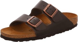 Men's Amalfi Leather Soft Footbed Arizona Sandals <div data-expanded="false" class="a-expander-content a-expander-partial-collapse-content"> <h3 class="product-facts-title"> Product details </h3> <div class="a-fixed-left-grid product-facts-detail"><div class="a-fixed-left-grid-inner" style="padding-left:140px"> <div class="a-fixed-left-grid-col a-col-left" style="width:140px;margin-left:-140px;float:left"> <span style="font-weight: 600"> <span class="a-color-base">Origin</span> </span> </div> <div class="a-fixed-left-grid-col a-col-right" style="padding-left:6%;float:left"> <span style="font-weight: 400"> <span class="a-color-base">Not Imported</span> </span> </div> </div></div> <div class="a-fixed-left-grid product-facts-detail"><div class="a-fixed-left-grid-inner" style="padding-left:140px"> <div class="a-fixed-left-grid-col a-col-left" style="width:140px;margin-left:-140px;float:left"> <span style="font-weight: 600"> <span class="a-color-base">Sole material</span> </span> </div> <div class="a-fixed-left-grid-col a-col-right" style="padding-left:6%;float:left"> <span style="font-weight: 400"> <span class="a-color-base">Foam, Cork, Suede, Rubber</span> </span> </div> </div></div> <div class="a-fixed-left-grid product-facts-detail"><div class="a-fixed-left-grid-inner" style="padding-left:140px"> <div class="a-fixed-left-grid-col a-col-left" style="width:140px;margin-left:-140px;float:left"> <span style="font-weight: 600"> <span class="a-color-base">Outer material</span> </span> </div> <div class="a-fixed-left-grid-col a-col-right" style="padding-left:6%;float:left"> <span style="font-weight: 400"> <span class="a-color-base">Suede</span> </span> </div> </div></div> <div class="a-fixed-left-grid product-facts-detail"><div class="a-fixed-left-grid-inner" style="padding-left:140px"> <div class="a-fixed-left-grid-col a-col-left" style="width:140px;margin-left:-140px;float:left"> <span style="font-weight: 600"> <span class="a-color-base">Closure type</span> </span> </div> <div class="a-fixed-left-grid-col a-col-right" style="padding-left:6%;float:left"> <span style="font-weight: 400"> <span class="a-color-base">Buckle</span> </span> </div> </div></div> <hr aria-hidden="true" class="a-spacing-base a-spacing-top-base a-divider-normal"> <h3 class="product-facts-title"> About this item </h3> <ul class="a-unordered-list a-vertical a-spacing-small"> <li><span class="a-list-item a-size-base a-color-base">Rubber sole</span></li> </ul> <ul class="a-unordered-list a-vertical a-spacing-small"> <li><span class="a-list-item a-size-base a-color-base">roomy toe box; lined with sued</span></li> </ul> <ul class="a-unordered-list a-vertical a-spacing-small"> <li><span class="a-list-item a-size-base a-color-base">features pronounced arch support with an extra layer of super soft foam cushioning</span></li> </ul> <ul class="a-unordered-list a-vertical a-spacing-small"> <li><span class="a-list-item a-size-base a-color-base">Contoured cork footbed conforms to the shape of your foot</span></li> </ul> </div>