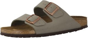 Men's Amalfi Leather Soft Footbed Arizona Sandals <div data-expanded="false" class="a-expander-content a-expander-partial-collapse-content"> <h3 class="product-facts-title"> Product details </h3> <div class="a-fixed-left-grid product-facts-detail"><div class="a-fixed-left-grid-inner" style="padding-left:140px"> <div class="a-fixed-left-grid-col a-col-left" style="width:140px;margin-left:-140px;float:left"> <span style="font-weight: 600"> <span class="a-color-base">Origin</span> </span> </div> <div class="a-fixed-left-grid-col a-col-right" style="padding-left:6%;float:left"> <span style="font-weight: 400"> <span class="a-color-base">Not Imported</span> </span> </div> </div></div> <div class="a-fixed-left-grid product-facts-detail"><div class="a-fixed-left-grid-inner" style="padding-left:140px"> <div class="a-fixed-left-grid-col a-col-left" style="width:140px;margin-left:-140px;float:left"> <span style="font-weight: 600"> <span class="a-color-base">Sole material</span> </span> </div> <div class="a-fixed-left-grid-col a-col-right" style="padding-left:6%;float:left"> <span style="font-weight: 400"> <span class="a-color-base">Foam, Cork, Suede, Rubber</span> </span> </div> </div></div> <div class="a-fixed-left-grid product-facts-detail"><div class="a-fixed-left-grid-inner" style="padding-left:140px"> <div class="a-fixed-left-grid-col a-col-left" style="width:140px;margin-left:-140px;float:left"> <span style="font-weight: 600"> <span class="a-color-base">Outer material</span> </span> </div> <div class="a-fixed-left-grid-col a-col-right" style="padding-left:6%;float:left"> <span style="font-weight: 400"> <span class="a-color-base">Suede</span> </span> </div> </div></div> <div class="a-fixed-left-grid product-facts-detail"><div class="a-fixed-left-grid-inner" style="padding-left:140px"> <div class="a-fixed-left-grid-col a-col-left" style="width:140px;margin-left:-140px;float:left"> <span style="font-weight: 600"> <span class="a-color-base">Closure type</span> </span> </div> <div class="a-fixed-left-grid-col a-col-right" style="padding-left:6%;float:left"> <span style="font-weight: 400"> <span class="a-color-base">Buckle</span> </span> </div> </div></div> <hr aria-hidden="true" class="a-spacing-base a-spacing-top-base a-divider-normal"> <h3 class="product-facts-title"> About this item </h3> <ul class="a-unordered-list a-vertical a-spacing-small"> <li><span class="a-list-item a-size-base a-color-base">Rubber sole</span></li> </ul> <ul class="a-unordered-list a-vertical a-spacing-small"> <li><span class="a-list-item a-size-base a-color-base">roomy toe box; lined with sued</span></li> </ul> <ul class="a-unordered-list a-vertical a-spacing-small"> <li><span class="a-list-item a-size-base a-color-base">features pronounced arch support with an extra layer of super soft foam cushioning</span></li> </ul> <ul class="a-unordered-list a-vertical a-spacing-small"> <li><span class="a-list-item a-size-base a-color-base">Contoured cork footbed conforms to the shape of your foot</span></li> </ul> </div>