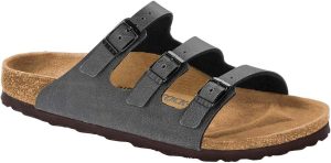 Women's Florida Birko-Flor Sandal <div class="a-expander-content a-expander-partial-collapse-content" style="padding-bottom: 20px;" data-expanded="false"> <h3 class="product-facts-title">Product details</h3> <div class="a-fixed-left-grid product-facts-detail"> <div class="a-fixed-left-grid-inner" style="padding-left: 140px;"> <div class="a-fixed-left-grid-col a-col-left" style="width: 140px; margin-left: -140px; float: left;"><span style="font-weight: 600;"> <span class="a-color-base">Fabric type</span> </span></div> <div class="a-fixed-left-grid-col a-col-right" style="padding-left: 6%; float: left;"><span style="font-weight: 400;"> <span class="a-color-base">100% Leather</span> </span></div> </div> </div> <div class="a-fixed-left-grid product-facts-detail"> <div class="a-fixed-left-grid-inner" style="padding-left: 140px;"> <div class="a-fixed-left-grid-col a-col-left" style="width: 140px; margin-left: -140px; float: left;"><span style="font-weight: 600;"> <span class="a-color-base">Care instructions</span> </span></div> <div class="a-fixed-left-grid-col a-col-right" style="padding-left: 6%; float: left;"><span style="font-weight: 400;"> <span class="a-color-base">Hand Wash Only</span> </span></div> </div> </div> <div class="a-fixed-left-grid product-facts-detail"> <div class="a-fixed-left-grid-inner" style="padding-left: 140px;"> <div class="a-fixed-left-grid-col a-col-left" style="width: 140px; margin-left: -140px; float: left;"><span style="font-weight: 600;"> <span class="a-color-base">Origin</span> </span></div> <div class="a-fixed-left-grid-col a-col-right" style="padding-left: 6%; float: left;"><span style="font-weight: 400;"> <span class="a-color-base">Imported</span> </span></div> </div> </div> <div class="a-fixed-left-grid product-facts-detail"> <div class="a-fixed-left-grid-inner" style="padding-left: 140px;"> <div class="a-fixed-left-grid-col a-col-left" style="width: 140px; margin-left: -140px; float: left;"><span style="font-weight: 600;"> <span class="a-color-base">Sole material</span> </span></div> <div class="a-fixed-left-grid-col a-col-right" style="padding-left: 6%; float: left;"><span style="font-weight: 400;"> <span class="a-color-base">Manmade</span> </span></div> </div> </div> <hr class="a-spacing-base a-spacing-top-base a-divider-normal" aria-hidden="true" /> <h3 class="product-facts-title">About this item</h3> <ul class="a-unordered-list a-vertical a-spacing-small"> <li><span class="a-list-item a-size-base a-color-base">At Birkenstock, tradition and heritage are important hallmarks of a brand that dates back not years or even decades, but centuries. Birkenstock is deeply rooted in the fine art of crafting premium quality shoes that are good for you. Since 1774, Birkenstock has passed this commitment down from one generation to the next. The result is the absolute best in quality, comfort and support.</span></li> </ul> <ul class="a-unordered-list a-vertical a-spacing-small"> <li><span class="a-list-item a-size-base a-color-base">Arch support</span></li> </ul> <ul class="a-unordered-list a-vertical a-spacing-small"> <li><span class="a-list-item a-size-base a-color-base">Classic comfort</span></li> </ul> <ul class="a-unordered-list a-vertical a-spacing-small"> <li><span class="a-list-item a-size-base a-color-base">Iconic styling</span></li> </ul> </div>