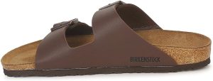 Men's Amalfi Leather Soft Footbed Arizona Sandals <div data-expanded="false" class="a-expander-content a-expander-partial-collapse-content"> <h3 class="product-facts-title"> Product details </h3> <div class="a-fixed-left-grid product-facts-detail"><div class="a-fixed-left-grid-inner" style="padding-left:140px"> <div class="a-fixed-left-grid-col a-col-left" style="width:140px;margin-left:-140px;float:left"> <span style="font-weight: 600"> <span class="a-color-base">Origin</span> </span> </div> <div class="a-fixed-left-grid-col a-col-right" style="padding-left:6%;float:left"> <span style="font-weight: 400"> <span class="a-color-base">Not Imported</span> </span> </div> </div></div> <div class="a-fixed-left-grid product-facts-detail"><div class="a-fixed-left-grid-inner" style="padding-left:140px"> <div class="a-fixed-left-grid-col a-col-left" style="width:140px;margin-left:-140px;float:left"> <span style="font-weight: 600"> <span class="a-color-base">Sole material</span> </span> </div> <div class="a-fixed-left-grid-col a-col-right" style="padding-left:6%;float:left"> <span style="font-weight: 400"> <span class="a-color-base">Foam, Cork, Suede, Rubber</span> </span> </div> </div></div> <div class="a-fixed-left-grid product-facts-detail"><div class="a-fixed-left-grid-inner" style="padding-left:140px"> <div class="a-fixed-left-grid-col a-col-left" style="width:140px;margin-left:-140px;float:left"> <span style="font-weight: 600"> <span class="a-color-base">Outer material</span> </span> </div> <div class="a-fixed-left-grid-col a-col-right" style="padding-left:6%;float:left"> <span style="font-weight: 400"> <span class="a-color-base">Suede</span> </span> </div> </div></div> <div class="a-fixed-left-grid product-facts-detail"><div class="a-fixed-left-grid-inner" style="padding-left:140px"> <div class="a-fixed-left-grid-col a-col-left" style="width:140px;margin-left:-140px;float:left"> <span style="font-weight: 600"> <span class="a-color-base">Closure type</span> </span> </div> <div class="a-fixed-left-grid-col a-col-right" style="padding-left:6%;float:left"> <span style="font-weight: 400"> <span class="a-color-base">Buckle</span> </span> </div> </div></div> <hr aria-hidden="true" class="a-spacing-base a-spacing-top-base a-divider-normal"> <h3 class="product-facts-title"> About this item </h3> <ul class="a-unordered-list a-vertical a-spacing-small"> <li><span class="a-list-item a-size-base a-color-base">Rubber sole</span></li> </ul> <ul class="a-unordered-list a-vertical a-spacing-small"> <li><span class="a-list-item a-size-base a-color-base">roomy toe box; lined with sued</span></li> </ul> <ul class="a-unordered-list a-vertical a-spacing-small"> <li><span class="a-list-item a-size-base a-color-base">features pronounced arch support with an extra layer of super soft foam cushioning</span></li> </ul> <ul class="a-unordered-list a-vertical a-spacing-small"> <li><span class="a-list-item a-size-base a-color-base">Contoured cork footbed conforms to the shape of your foot</span></li> </ul> </div>