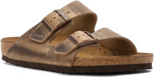 Men's Amalfi Leather Soft Footbed Arizona Sandals <div data-expanded="false" class="a-expander-content a-expander-partial-collapse-content"> <h3 class="product-facts-title"> Product details </h3> <div class="a-fixed-left-grid product-facts-detail"><div class="a-fixed-left-grid-inner" style="padding-left:140px"> <div class="a-fixed-left-grid-col a-col-left" style="width:140px;margin-left:-140px;float:left"> <span style="font-weight: 600"> <span class="a-color-base">Origin</span> </span> </div> <div class="a-fixed-left-grid-col a-col-right" style="padding-left:6%;float:left"> <span style="font-weight: 400"> <span class="a-color-base">Not Imported</span> </span> </div> </div></div> <div class="a-fixed-left-grid product-facts-detail"><div class="a-fixed-left-grid-inner" style="padding-left:140px"> <div class="a-fixed-left-grid-col a-col-left" style="width:140px;margin-left:-140px;float:left"> <span style="font-weight: 600"> <span class="a-color-base">Sole material</span> </span> </div> <div class="a-fixed-left-grid-col a-col-right" style="padding-left:6%;float:left"> <span style="font-weight: 400"> <span class="a-color-base">Foam, Cork, Suede, Rubber</span> </span> </div> </div></div> <div class="a-fixed-left-grid product-facts-detail"><div class="a-fixed-left-grid-inner" style="padding-left:140px"> <div class="a-fixed-left-grid-col a-col-left" style="width:140px;margin-left:-140px;float:left"> <span style="font-weight: 600"> <span class="a-color-base">Outer material</span> </span> </div> <div class="a-fixed-left-grid-col a-col-right" style="padding-left:6%;float:left"> <span style="font-weight: 400"> <span class="a-color-base">Suede</span> </span> </div> </div></div> <div class="a-fixed-left-grid product-facts-detail"><div class="a-fixed-left-grid-inner" style="padding-left:140px"> <div class="a-fixed-left-grid-col a-col-left" style="width:140px;margin-left:-140px;float:left"> <span style="font-weight: 600"> <span class="a-color-base">Closure type</span> </span> </div> <div class="a-fixed-left-grid-col a-col-right" style="padding-left:6%;float:left"> <span style="font-weight: 400"> <span class="a-color-base">Buckle</span> </span> </div> </div></div> <hr aria-hidden="true" class="a-spacing-base a-spacing-top-base a-divider-normal"> <h3 class="product-facts-title"> About this item </h3> <ul class="a-unordered-list a-vertical a-spacing-small"> <li><span class="a-list-item a-size-base a-color-base">Rubber sole</span></li> </ul> <ul class="a-unordered-list a-vertical a-spacing-small"> <li><span class="a-list-item a-size-base a-color-base">roomy toe box; lined with sued</span></li> </ul> <ul class="a-unordered-list a-vertical a-spacing-small"> <li><span class="a-list-item a-size-base a-color-base">features pronounced arch support with an extra layer of super soft foam cushioning</span></li> </ul> <ul class="a-unordered-list a-vertical a-spacing-small"> <li><span class="a-list-item a-size-base a-color-base">Contoured cork footbed conforms to the shape of your foot</span></li> </ul> </div>