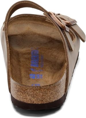 Men's Amalfi Leather Soft Footbed Arizona Sandals <div data-expanded="false" class="a-expander-content a-expander-partial-collapse-content"> <h3 class="product-facts-title"> Product details </h3> <div class="a-fixed-left-grid product-facts-detail"><div class="a-fixed-left-grid-inner" style="padding-left:140px"> <div class="a-fixed-left-grid-col a-col-left" style="width:140px;margin-left:-140px;float:left"> <span style="font-weight: 600"> <span class="a-color-base">Origin</span> </span> </div> <div class="a-fixed-left-grid-col a-col-right" style="padding-left:6%;float:left"> <span style="font-weight: 400"> <span class="a-color-base">Not Imported</span> </span> </div> </div></div> <div class="a-fixed-left-grid product-facts-detail"><div class="a-fixed-left-grid-inner" style="padding-left:140px"> <div class="a-fixed-left-grid-col a-col-left" style="width:140px;margin-left:-140px;float:left"> <span style="font-weight: 600"> <span class="a-color-base">Sole material</span> </span> </div> <div class="a-fixed-left-grid-col a-col-right" style="padding-left:6%;float:left"> <span style="font-weight: 400"> <span class="a-color-base">Foam, Cork, Suede, Rubber</span> </span> </div> </div></div> <div class="a-fixed-left-grid product-facts-detail"><div class="a-fixed-left-grid-inner" style="padding-left:140px"> <div class="a-fixed-left-grid-col a-col-left" style="width:140px;margin-left:-140px;float:left"> <span style="font-weight: 600"> <span class="a-color-base">Outer material</span> </span> </div> <div class="a-fixed-left-grid-col a-col-right" style="padding-left:6%;float:left"> <span style="font-weight: 400"> <span class="a-color-base">Suede</span> </span> </div> </div></div> <div class="a-fixed-left-grid product-facts-detail"><div class="a-fixed-left-grid-inner" style="padding-left:140px"> <div class="a-fixed-left-grid-col a-col-left" style="width:140px;margin-left:-140px;float:left"> <span style="font-weight: 600"> <span class="a-color-base">Closure type</span> </span> </div> <div class="a-fixed-left-grid-col a-col-right" style="padding-left:6%;float:left"> <span style="font-weight: 400"> <span class="a-color-base">Buckle</span> </span> </div> </div></div> <hr aria-hidden="true" class="a-spacing-base a-spacing-top-base a-divider-normal"> <h3 class="product-facts-title"> About this item </h3> <ul class="a-unordered-list a-vertical a-spacing-small"> <li><span class="a-list-item a-size-base a-color-base">Rubber sole</span></li> </ul> <ul class="a-unordered-list a-vertical a-spacing-small"> <li><span class="a-list-item a-size-base a-color-base">roomy toe box; lined with sued</span></li> </ul> <ul class="a-unordered-list a-vertical a-spacing-small"> <li><span class="a-list-item a-size-base a-color-base">features pronounced arch support with an extra layer of super soft foam cushioning</span></li> </ul> <ul class="a-unordered-list a-vertical a-spacing-small"> <li><span class="a-list-item a-size-base a-color-base">Contoured cork footbed conforms to the shape of your foot</span></li> </ul> </div>