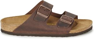 Men's Amalfi Leather Soft Footbed Arizona Sandals <div data-expanded="false" class="a-expander-content a-expander-partial-collapse-content"> <h3 class="product-facts-title"> Product details </h3> <div class="a-fixed-left-grid product-facts-detail"><div class="a-fixed-left-grid-inner" style="padding-left:140px"> <div class="a-fixed-left-grid-col a-col-left" style="width:140px;margin-left:-140px;float:left"> <span style="font-weight: 600"> <span class="a-color-base">Origin</span> </span> </div> <div class="a-fixed-left-grid-col a-col-right" style="padding-left:6%;float:left"> <span style="font-weight: 400"> <span class="a-color-base">Not Imported</span> </span> </div> </div></div> <div class="a-fixed-left-grid product-facts-detail"><div class="a-fixed-left-grid-inner" style="padding-left:140px"> <div class="a-fixed-left-grid-col a-col-left" style="width:140px;margin-left:-140px;float:left"> <span style="font-weight: 600"> <span class="a-color-base">Sole material</span> </span> </div> <div class="a-fixed-left-grid-col a-col-right" style="padding-left:6%;float:left"> <span style="font-weight: 400"> <span class="a-color-base">Foam, Cork, Suede, Rubber</span> </span> </div> </div></div> <div class="a-fixed-left-grid product-facts-detail"><div class="a-fixed-left-grid-inner" style="padding-left:140px"> <div class="a-fixed-left-grid-col a-col-left" style="width:140px;margin-left:-140px;float:left"> <span style="font-weight: 600"> <span class="a-color-base">Outer material</span> </span> </div> <div class="a-fixed-left-grid-col a-col-right" style="padding-left:6%;float:left"> <span style="font-weight: 400"> <span class="a-color-base">Suede</span> </span> </div> </div></div> <div class="a-fixed-left-grid product-facts-detail"><div class="a-fixed-left-grid-inner" style="padding-left:140px"> <div class="a-fixed-left-grid-col a-col-left" style="width:140px;margin-left:-140px;float:left"> <span style="font-weight: 600"> <span class="a-color-base">Closure type</span> </span> </div> <div class="a-fixed-left-grid-col a-col-right" style="padding-left:6%;float:left"> <span style="font-weight: 400"> <span class="a-color-base">Buckle</span> </span> </div> </div></div> <hr aria-hidden="true" class="a-spacing-base a-spacing-top-base a-divider-normal"> <h3 class="product-facts-title"> About this item </h3> <ul class="a-unordered-list a-vertical a-spacing-small"> <li><span class="a-list-item a-size-base a-color-base">Rubber sole</span></li> </ul> <ul class="a-unordered-list a-vertical a-spacing-small"> <li><span class="a-list-item a-size-base a-color-base">roomy toe box; lined with sued</span></li> </ul> <ul class="a-unordered-list a-vertical a-spacing-small"> <li><span class="a-list-item a-size-base a-color-base">features pronounced arch support with an extra layer of super soft foam cushioning</span></li> </ul> <ul class="a-unordered-list a-vertical a-spacing-small"> <li><span class="a-list-item a-size-base a-color-base">Contoured cork footbed conforms to the shape of your foot</span></li> </ul> </div>