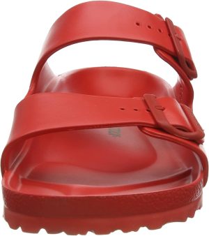 Men's Arizona Sandals <div class="a-expander-content a-expander-partial-collapse-content" style="padding-bottom: 20px;" data-expanded="false"> <h3 class="product-facts-title">Product details</h3> <div class="a-fixed-left-grid product-facts-detail"> <div class="a-fixed-left-grid-inner" style="padding-left: 140px;"> <div class="a-fixed-left-grid-col a-col-left" style="width: 140px; margin-left: -140px; float: left;"><span style="font-weight: 600;"> <span class="a-color-base">Care instructions</span> </span></div> <div class="a-fixed-left-grid-col a-col-right" style="padding-left: 6%; float: left;"><span style="font-weight: 400;"> <span class="a-color-base">Machine Wash</span> </span></div> </div> </div> <div class="a-fixed-left-grid product-facts-detail"> <div class="a-fixed-left-grid-inner" style="padding-left: 140px;"> <div class="a-fixed-left-grid-col a-col-left" style="width: 140px; margin-left: -140px; float: left;"><span style="font-weight: 600;"> <span class="a-color-base">Origin</span> </span></div> <div class="a-fixed-left-grid-col a-col-right" style="padding-left: 6%; float: left;"><span style="font-weight: 400;"> <span class="a-color-base">Imported</span> </span></div> </div> </div> <div class="a-fixed-left-grid product-facts-detail"> <div class="a-fixed-left-grid-inner" style="padding-left: 140px;"> <div class="a-fixed-left-grid-col a-col-left" style="width: 140px; margin-left: -140px; float: left;"><span style="font-weight: 600;"> <span class="a-color-base">Sole material</span> </span></div> <div class="a-fixed-left-grid-col a-col-right" style="padding-left: 6%; float: left;"><span style="font-weight: 400;"> <span class="a-color-base">Manmade</span> </span></div> </div> </div> <div class="a-fixed-left-grid product-facts-detail"> <div class="a-fixed-left-grid-inner" style="padding-left: 140px;"> <div class="a-fixed-left-grid-col a-col-left" style="width: 140px; margin-left: -140px; float: left;"><span style="font-weight: 600;"> <span class="a-color-base">Outer material</span> </span></div> <div class="a-fixed-left-grid-col a-col-right" style="padding-left: 6%; float: left;"><span style="font-weight: 400;"> <span class="a-color-base">Synthetic</span> </span></div> </div> </div> <hr class="a-spacing-base a-spacing-top-base a-divider-normal" aria-hidden="true" /> <h3 class="product-facts-title">About this item</h3> <ul class="a-unordered-list a-vertical a-spacing-small"> <li><span class="a-list-item a-size-base a-color-base">The legendary two-strap design from BIRKENSTOCK - the Arizona. Modeled on the cork original, this sandal is made from ultra lightweight and highly flexible EVA. These sandals are shock absorbing, waterproof, and skin-friendly. Wear them at the beach, in the garden, or around the gym and after workouts. It's the perfect addition to your classic BIRKENSTOCK sandals.</span></li> </ul> <ul class="a-unordered-list a-vertical a-spacing-small"> <li><span class="a-list-item a-size-base a-color-base">Anatomically shaped BIRKENSTOCK footbed made from EVA</span></li> </ul> <ul class="a-unordered-list a-vertical a-spacing-small"> <li><span class="a-list-item a-size-base a-color-base">Upper/lining/sole: one piece molded EVA</span></li> </ul> <ul class="a-unordered-list a-vertical a-spacing-small"> <li><span class="a-list-item a-size-base a-color-base">Details: two straps, each with an individually adjustable pin buckle; waterproof, washable, ultra lightweight</span></li> </ul> </div>