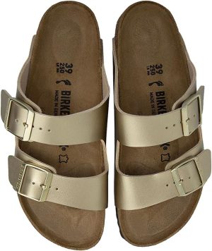 Men's Amalfi Leather Soft Footbed Arizona Sandals <div data-expanded="false" class="a-expander-content a-expander-partial-collapse-content"> <h3 class="product-facts-title"> Product details </h3> <div class="a-fixed-left-grid product-facts-detail"><div class="a-fixed-left-grid-inner" style="padding-left:140px"> <div class="a-fixed-left-grid-col a-col-left" style="width:140px;margin-left:-140px;float:left"> <span style="font-weight: 600"> <span class="a-color-base">Origin</span> </span> </div> <div class="a-fixed-left-grid-col a-col-right" style="padding-left:6%;float:left"> <span style="font-weight: 400"> <span class="a-color-base">Not Imported</span> </span> </div> </div></div> <div class="a-fixed-left-grid product-facts-detail"><div class="a-fixed-left-grid-inner" style="padding-left:140px"> <div class="a-fixed-left-grid-col a-col-left" style="width:140px;margin-left:-140px;float:left"> <span style="font-weight: 600"> <span class="a-color-base">Sole material</span> </span> </div> <div class="a-fixed-left-grid-col a-col-right" style="padding-left:6%;float:left"> <span style="font-weight: 400"> <span class="a-color-base">Foam, Cork, Suede, Rubber</span> </span> </div> </div></div> <div class="a-fixed-left-grid product-facts-detail"><div class="a-fixed-left-grid-inner" style="padding-left:140px"> <div class="a-fixed-left-grid-col a-col-left" style="width:140px;margin-left:-140px;float:left"> <span style="font-weight: 600"> <span class="a-color-base">Outer material</span> </span> </div> <div class="a-fixed-left-grid-col a-col-right" style="padding-left:6%;float:left"> <span style="font-weight: 400"> <span class="a-color-base">Suede</span> </span> </div> </div></div> <div class="a-fixed-left-grid product-facts-detail"><div class="a-fixed-left-grid-inner" style="padding-left:140px"> <div class="a-fixed-left-grid-col a-col-left" style="width:140px;margin-left:-140px;float:left"> <span style="font-weight: 600"> <span class="a-color-base">Closure type</span> </span> </div> <div class="a-fixed-left-grid-col a-col-right" style="padding-left:6%;float:left"> <span style="font-weight: 400"> <span class="a-color-base">Buckle</span> </span> </div> </div></div> <hr aria-hidden="true" class="a-spacing-base a-spacing-top-base a-divider-normal"> <h3 class="product-facts-title"> About this item </h3> <ul class="a-unordered-list a-vertical a-spacing-small"> <li><span class="a-list-item a-size-base a-color-base">Rubber sole</span></li> </ul> <ul class="a-unordered-list a-vertical a-spacing-small"> <li><span class="a-list-item a-size-base a-color-base">roomy toe box; lined with sued</span></li> </ul> <ul class="a-unordered-list a-vertical a-spacing-small"> <li><span class="a-list-item a-size-base a-color-base">features pronounced arch support with an extra layer of super soft foam cushioning</span></li> </ul> <ul class="a-unordered-list a-vertical a-spacing-small"> <li><span class="a-list-item a-size-base a-color-base">Contoured cork footbed conforms to the shape of your foot</span></li> </ul> </div>