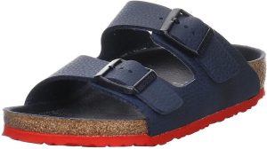 Men's Amalfi Leather Soft Footbed Arizona Sandals <div data-expanded="false" class="a-expander-content a-expander-partial-collapse-content"> <h3 class="product-facts-title"> Product details </h3> <div class="a-fixed-left-grid product-facts-detail"><div class="a-fixed-left-grid-inner" style="padding-left:140px"> <div class="a-fixed-left-grid-col a-col-left" style="width:140px;margin-left:-140px;float:left"> <span style="font-weight: 600"> <span class="a-color-base">Origin</span> </span> </div> <div class="a-fixed-left-grid-col a-col-right" style="padding-left:6%;float:left"> <span style="font-weight: 400"> <span class="a-color-base">Not Imported</span> </span> </div> </div></div> <div class="a-fixed-left-grid product-facts-detail"><div class="a-fixed-left-grid-inner" style="padding-left:140px"> <div class="a-fixed-left-grid-col a-col-left" style="width:140px;margin-left:-140px;float:left"> <span style="font-weight: 600"> <span class="a-color-base">Sole material</span> </span> </div> <div class="a-fixed-left-grid-col a-col-right" style="padding-left:6%;float:left"> <span style="font-weight: 400"> <span class="a-color-base">Foam, Cork, Suede, Rubber</span> </span> </div> </div></div> <div class="a-fixed-left-grid product-facts-detail"><div class="a-fixed-left-grid-inner" style="padding-left:140px"> <div class="a-fixed-left-grid-col a-col-left" style="width:140px;margin-left:-140px;float:left"> <span style="font-weight: 600"> <span class="a-color-base">Outer material</span> </span> </div> <div class="a-fixed-left-grid-col a-col-right" style="padding-left:6%;float:left"> <span style="font-weight: 400"> <span class="a-color-base">Suede</span> </span> </div> </div></div> <div class="a-fixed-left-grid product-facts-detail"><div class="a-fixed-left-grid-inner" style="padding-left:140px"> <div class="a-fixed-left-grid-col a-col-left" style="width:140px;margin-left:-140px;float:left"> <span style="font-weight: 600"> <span class="a-color-base">Closure type</span> </span> </div> <div class="a-fixed-left-grid-col a-col-right" style="padding-left:6%;float:left"> <span style="font-weight: 400"> <span class="a-color-base">Buckle</span> </span> </div> </div></div> <hr aria-hidden="true" class="a-spacing-base a-spacing-top-base a-divider-normal"> <h3 class="product-facts-title"> About this item </h3> <ul class="a-unordered-list a-vertical a-spacing-small"> <li><span class="a-list-item a-size-base a-color-base">Rubber sole</span></li> </ul> <ul class="a-unordered-list a-vertical a-spacing-small"> <li><span class="a-list-item a-size-base a-color-base">roomy toe box; lined with sued</span></li> </ul> <ul class="a-unordered-list a-vertical a-spacing-small"> <li><span class="a-list-item a-size-base a-color-base">features pronounced arch support with an extra layer of super soft foam cushioning</span></li> </ul> <ul class="a-unordered-list a-vertical a-spacing-small"> <li><span class="a-list-item a-size-base a-color-base">Contoured cork footbed conforms to the shape of your foot</span></li> </ul> </div>