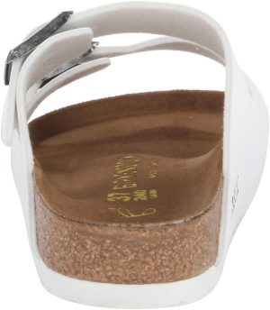 Men's Amalfi Leather Soft Footbed Arizona Sandals <div data-expanded="false" class="a-expander-content a-expander-partial-collapse-content"> <h3 class="product-facts-title"> Product details </h3> <div class="a-fixed-left-grid product-facts-detail"><div class="a-fixed-left-grid-inner" style="padding-left:140px"> <div class="a-fixed-left-grid-col a-col-left" style="width:140px;margin-left:-140px;float:left"> <span style="font-weight: 600"> <span class="a-color-base">Origin</span> </span> </div> <div class="a-fixed-left-grid-col a-col-right" style="padding-left:6%;float:left"> <span style="font-weight: 400"> <span class="a-color-base">Not Imported</span> </span> </div> </div></div> <div class="a-fixed-left-grid product-facts-detail"><div class="a-fixed-left-grid-inner" style="padding-left:140px"> <div class="a-fixed-left-grid-col a-col-left" style="width:140px;margin-left:-140px;float:left"> <span style="font-weight: 600"> <span class="a-color-base">Sole material</span> </span> </div> <div class="a-fixed-left-grid-col a-col-right" style="padding-left:6%;float:left"> <span style="font-weight: 400"> <span class="a-color-base">Foam, Cork, Suede, Rubber</span> </span> </div> </div></div> <div class="a-fixed-left-grid product-facts-detail"><div class="a-fixed-left-grid-inner" style="padding-left:140px"> <div class="a-fixed-left-grid-col a-col-left" style="width:140px;margin-left:-140px;float:left"> <span style="font-weight: 600"> <span class="a-color-base">Outer material</span> </span> </div> <div class="a-fixed-left-grid-col a-col-right" style="padding-left:6%;float:left"> <span style="font-weight: 400"> <span class="a-color-base">Suede</span> </span> </div> </div></div> <div class="a-fixed-left-grid product-facts-detail"><div class="a-fixed-left-grid-inner" style="padding-left:140px"> <div class="a-fixed-left-grid-col a-col-left" style="width:140px;margin-left:-140px;float:left"> <span style="font-weight: 600"> <span class="a-color-base">Closure type</span> </span> </div> <div class="a-fixed-left-grid-col a-col-right" style="padding-left:6%;float:left"> <span style="font-weight: 400"> <span class="a-color-base">Buckle</span> </span> </div> </div></div> <hr aria-hidden="true" class="a-spacing-base a-spacing-top-base a-divider-normal"> <h3 class="product-facts-title"> About this item </h3> <ul class="a-unordered-list a-vertical a-spacing-small"> <li><span class="a-list-item a-size-base a-color-base">Rubber sole</span></li> </ul> <ul class="a-unordered-list a-vertical a-spacing-small"> <li><span class="a-list-item a-size-base a-color-base">roomy toe box; lined with sued</span></li> </ul> <ul class="a-unordered-list a-vertical a-spacing-small"> <li><span class="a-list-item a-size-base a-color-base">features pronounced arch support with an extra layer of super soft foam cushioning</span></li> </ul> <ul class="a-unordered-list a-vertical a-spacing-small"> <li><span class="a-list-item a-size-base a-color-base">Contoured cork footbed conforms to the shape of your foot</span></li> </ul> </div>