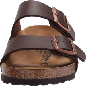 Men's Arizona Sandals <div class="a-expander-content a-expander-partial-collapse-content" style="padding-bottom: 20px;" data-expanded="false"> <h3 class="product-facts-title">Product details</h3> <div class="a-fixed-left-grid product-facts-detail"> <div class="a-fixed-left-grid-inner" style="padding-left: 140px;"> <div class="a-fixed-left-grid-col a-col-left" style="width: 140px; margin-left: -140px; float: left;"><span style="font-weight: 600;"> <span class="a-color-base">Care instructions</span> </span></div> <div class="a-fixed-left-grid-col a-col-right" style="padding-left: 6%; float: left;"><span style="font-weight: 400;"> <span class="a-color-base">Machine Wash</span> </span></div> </div> </div> <div class="a-fixed-left-grid product-facts-detail"> <div class="a-fixed-left-grid-inner" style="padding-left: 140px;"> <div class="a-fixed-left-grid-col a-col-left" style="width: 140px; margin-left: -140px; float: left;"><span style="font-weight: 600;"> <span class="a-color-base">Origin</span> </span></div> <div class="a-fixed-left-grid-col a-col-right" style="padding-left: 6%; float: left;"><span style="font-weight: 400;"> <span class="a-color-base">Imported</span> </span></div> </div> </div> <div class="a-fixed-left-grid product-facts-detail"> <div class="a-fixed-left-grid-inner" style="padding-left: 140px;"> <div class="a-fixed-left-grid-col a-col-left" style="width: 140px; margin-left: -140px; float: left;"><span style="font-weight: 600;"> <span class="a-color-base">Sole material</span> </span></div> <div class="a-fixed-left-grid-col a-col-right" style="padding-left: 6%; float: left;"><span style="font-weight: 400;"> <span class="a-color-base">Manmade</span> </span></div> </div> </div> <div class="a-fixed-left-grid product-facts-detail"> <div class="a-fixed-left-grid-inner" style="padding-left: 140px;"> <div class="a-fixed-left-grid-col a-col-left" style="width: 140px; margin-left: -140px; float: left;"><span style="font-weight: 600;"> <span class="a-color-base">Outer material</span> </span></div> <div class="a-fixed-left-grid-col a-col-right" style="padding-left: 6%; float: left;"><span style="font-weight: 400;"> <span class="a-color-base">Synthetic</span> </span></div> </div> </div> <hr class="a-spacing-base a-spacing-top-base a-divider-normal" aria-hidden="true" /> <h3 class="product-facts-title">About this item</h3> <ul class="a-unordered-list a-vertical a-spacing-small"> <li><span class="a-list-item a-size-base a-color-base">The legendary two-strap design from BIRKENSTOCK - the Arizona. Modeled on the cork original, this sandal is made from ultra lightweight and highly flexible EVA. These sandals are shock absorbing, waterproof, and skin-friendly. Wear them at the beach, in the garden, or around the gym and after workouts. It's the perfect addition to your classic BIRKENSTOCK sandals.</span></li> </ul> <ul class="a-unordered-list a-vertical a-spacing-small"> <li><span class="a-list-item a-size-base a-color-base">Anatomically shaped BIRKENSTOCK footbed made from EVA</span></li> </ul> <ul class="a-unordered-list a-vertical a-spacing-small"> <li><span class="a-list-item a-size-base a-color-base">Upper/lining/sole: one piece molded EVA</span></li> </ul> <ul class="a-unordered-list a-vertical a-spacing-small"> <li><span class="a-list-item a-size-base a-color-base">Details: two straps, each with an individually adjustable pin buckle; waterproof, washable, ultra lightweight</span></li> </ul> </div>