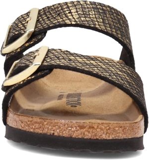 Men's Amalfi Leather Soft Footbed Arizona Sandals <div data-expanded="false" class="a-expander-content a-expander-partial-collapse-content"> <h3 class="product-facts-title"> Product details </h3> <div class="a-fixed-left-grid product-facts-detail"><div class="a-fixed-left-grid-inner" style="padding-left:140px"> <div class="a-fixed-left-grid-col a-col-left" style="width:140px;margin-left:-140px;float:left"> <span style="font-weight: 600"> <span class="a-color-base">Origin</span> </span> </div> <div class="a-fixed-left-grid-col a-col-right" style="padding-left:6%;float:left"> <span style="font-weight: 400"> <span class="a-color-base">Not Imported</span> </span> </div> </div></div> <div class="a-fixed-left-grid product-facts-detail"><div class="a-fixed-left-grid-inner" style="padding-left:140px"> <div class="a-fixed-left-grid-col a-col-left" style="width:140px;margin-left:-140px;float:left"> <span style="font-weight: 600"> <span class="a-color-base">Sole material</span> </span> </div> <div class="a-fixed-left-grid-col a-col-right" style="padding-left:6%;float:left"> <span style="font-weight: 400"> <span class="a-color-base">Foam, Cork, Suede, Rubber</span> </span> </div> </div></div> <div class="a-fixed-left-grid product-facts-detail"><div class="a-fixed-left-grid-inner" style="padding-left:140px"> <div class="a-fixed-left-grid-col a-col-left" style="width:140px;margin-left:-140px;float:left"> <span style="font-weight: 600"> <span class="a-color-base">Outer material</span> </span> </div> <div class="a-fixed-left-grid-col a-col-right" style="padding-left:6%;float:left"> <span style="font-weight: 400"> <span class="a-color-base">Suede</span> </span> </div> </div></div> <div class="a-fixed-left-grid product-facts-detail"><div class="a-fixed-left-grid-inner" style="padding-left:140px"> <div class="a-fixed-left-grid-col a-col-left" style="width:140px;margin-left:-140px;float:left"> <span style="font-weight: 600"> <span class="a-color-base">Closure type</span> </span> </div> <div class="a-fixed-left-grid-col a-col-right" style="padding-left:6%;float:left"> <span style="font-weight: 400"> <span class="a-color-base">Buckle</span> </span> </div> </div></div> <hr aria-hidden="true" class="a-spacing-base a-spacing-top-base a-divider-normal"> <h3 class="product-facts-title"> About this item </h3> <ul class="a-unordered-list a-vertical a-spacing-small"> <li><span class="a-list-item a-size-base a-color-base">Rubber sole</span></li> </ul> <ul class="a-unordered-list a-vertical a-spacing-small"> <li><span class="a-list-item a-size-base a-color-base">roomy toe box; lined with sued</span></li> </ul> <ul class="a-unordered-list a-vertical a-spacing-small"> <li><span class="a-list-item a-size-base a-color-base">features pronounced arch support with an extra layer of super soft foam cushioning</span></li> </ul> <ul class="a-unordered-list a-vertical a-spacing-small"> <li><span class="a-list-item a-size-base a-color-base">Contoured cork footbed conforms to the shape of your foot</span></li> </ul> </div>