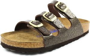 Women's Florida Birko-Flor Sandal <div class="a-expander-content a-expander-partial-collapse-content" style="padding-bottom: 20px;" data-expanded="false"> <h3 class="product-facts-title">Product details</h3> <div class="a-fixed-left-grid product-facts-detail"> <div class="a-fixed-left-grid-inner" style="padding-left: 140px;"> <div class="a-fixed-left-grid-col a-col-left" style="width: 140px; margin-left: -140px; float: left;"><span style="font-weight: 600;"> <span class="a-color-base">Fabric type</span> </span></div> <div class="a-fixed-left-grid-col a-col-right" style="padding-left: 6%; float: left;"><span style="font-weight: 400;"> <span class="a-color-base">100% Leather</span> </span></div> </div> </div> <div class="a-fixed-left-grid product-facts-detail"> <div class="a-fixed-left-grid-inner" style="padding-left: 140px;"> <div class="a-fixed-left-grid-col a-col-left" style="width: 140px; margin-left: -140px; float: left;"><span style="font-weight: 600;"> <span class="a-color-base">Care instructions</span> </span></div> <div class="a-fixed-left-grid-col a-col-right" style="padding-left: 6%; float: left;"><span style="font-weight: 400;"> <span class="a-color-base">Hand Wash Only</span> </span></div> </div> </div> <div class="a-fixed-left-grid product-facts-detail"> <div class="a-fixed-left-grid-inner" style="padding-left: 140px;"> <div class="a-fixed-left-grid-col a-col-left" style="width: 140px; margin-left: -140px; float: left;"><span style="font-weight: 600;"> <span class="a-color-base">Origin</span> </span></div> <div class="a-fixed-left-grid-col a-col-right" style="padding-left: 6%; float: left;"><span style="font-weight: 400;"> <span class="a-color-base">Imported</span> </span></div> </div> </div> <div class="a-fixed-left-grid product-facts-detail"> <div class="a-fixed-left-grid-inner" style="padding-left: 140px;"> <div class="a-fixed-left-grid-col a-col-left" style="width: 140px; margin-left: -140px; float: left;"><span style="font-weight: 600;"> <span class="a-color-base">Sole material</span> </span></div> <div class="a-fixed-left-grid-col a-col-right" style="padding-left: 6%; float: left;"><span style="font-weight: 400;"> <span class="a-color-base">Manmade</span> </span></div> </div> </div> <hr class="a-spacing-base a-spacing-top-base a-divider-normal" aria-hidden="true" /> <h3 class="product-facts-title">About this item</h3> <ul class="a-unordered-list a-vertical a-spacing-small"> <li><span class="a-list-item a-size-base a-color-base">At Birkenstock, tradition and heritage are important hallmarks of a brand that dates back not years or even decades, but centuries. Birkenstock is deeply rooted in the fine art of crafting premium quality shoes that are good for you. Since 1774, Birkenstock has passed this commitment down from one generation to the next. The result is the absolute best in quality, comfort and support.</span></li> </ul> <ul class="a-unordered-list a-vertical a-spacing-small"> <li><span class="a-list-item a-size-base a-color-base">Arch support</span></li> </ul> <ul class="a-unordered-list a-vertical a-spacing-small"> <li><span class="a-list-item a-size-base a-color-base">Classic comfort</span></li> </ul> <ul class="a-unordered-list a-vertical a-spacing-small"> <li><span class="a-list-item a-size-base a-color-base">Iconic styling</span></li> </ul> </div>