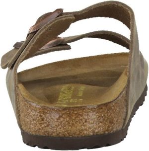 Men's Amalfi Leather Soft Footbed Arizona Sandals <div data-expanded="false" class="a-expander-content a-expander-partial-collapse-content"> <h3 class="product-facts-title"> Product details </h3> <div class="a-fixed-left-grid product-facts-detail"><div class="a-fixed-left-grid-inner" style="padding-left:140px"> <div class="a-fixed-left-grid-col a-col-left" style="width:140px;margin-left:-140px;float:left"> <span style="font-weight: 600"> <span class="a-color-base">Origin</span> </span> </div> <div class="a-fixed-left-grid-col a-col-right" style="padding-left:6%;float:left"> <span style="font-weight: 400"> <span class="a-color-base">Not Imported</span> </span> </div> </div></div> <div class="a-fixed-left-grid product-facts-detail"><div class="a-fixed-left-grid-inner" style="padding-left:140px"> <div class="a-fixed-left-grid-col a-col-left" style="width:140px;margin-left:-140px;float:left"> <span style="font-weight: 600"> <span class="a-color-base">Sole material</span> </span> </div> <div class="a-fixed-left-grid-col a-col-right" style="padding-left:6%;float:left"> <span style="font-weight: 400"> <span class="a-color-base">Foam, Cork, Suede, Rubber</span> </span> </div> </div></div> <div class="a-fixed-left-grid product-facts-detail"><div class="a-fixed-left-grid-inner" style="padding-left:140px"> <div class="a-fixed-left-grid-col a-col-left" style="width:140px;margin-left:-140px;float:left"> <span style="font-weight: 600"> <span class="a-color-base">Outer material</span> </span> </div> <div class="a-fixed-left-grid-col a-col-right" style="padding-left:6%;float:left"> <span style="font-weight: 400"> <span class="a-color-base">Suede</span> </span> </div> </div></div> <div class="a-fixed-left-grid product-facts-detail"><div class="a-fixed-left-grid-inner" style="padding-left:140px"> <div class="a-fixed-left-grid-col a-col-left" style="width:140px;margin-left:-140px;float:left"> <span style="font-weight: 600"> <span class="a-color-base">Closure type</span> </span> </div> <div class="a-fixed-left-grid-col a-col-right" style="padding-left:6%;float:left"> <span style="font-weight: 400"> <span class="a-color-base">Buckle</span> </span> </div> </div></div> <hr aria-hidden="true" class="a-spacing-base a-spacing-top-base a-divider-normal"> <h3 class="product-facts-title"> About this item </h3> <ul class="a-unordered-list a-vertical a-spacing-small"> <li><span class="a-list-item a-size-base a-color-base">Rubber sole</span></li> </ul> <ul class="a-unordered-list a-vertical a-spacing-small"> <li><span class="a-list-item a-size-base a-color-base">roomy toe box; lined with sued</span></li> </ul> <ul class="a-unordered-list a-vertical a-spacing-small"> <li><span class="a-list-item a-size-base a-color-base">features pronounced arch support with an extra layer of super soft foam cushioning</span></li> </ul> <ul class="a-unordered-list a-vertical a-spacing-small"> <li><span class="a-list-item a-size-base a-color-base">Contoured cork footbed conforms to the shape of your foot</span></li> </ul> </div>