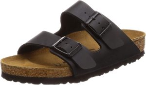 Men's Arizona Sandals <div class="a-expander-content a-expander-partial-collapse-content" style="padding-bottom: 20px;" data-expanded="false"> <h3 class="product-facts-title">Product details</h3> <div class="a-fixed-left-grid product-facts-detail"> <div class="a-fixed-left-grid-inner" style="padding-left: 140px;"> <div class="a-fixed-left-grid-col a-col-left" style="width: 140px; margin-left: -140px; float: left;"><span style="font-weight: 600;"> <span class="a-color-base">Care instructions</span> </span></div> <div class="a-fixed-left-grid-col a-col-right" style="padding-left: 6%; float: left;"><span style="font-weight: 400;"> <span class="a-color-base">Machine Wash</span> </span></div> </div> </div> <div class="a-fixed-left-grid product-facts-detail"> <div class="a-fixed-left-grid-inner" style="padding-left: 140px;"> <div class="a-fixed-left-grid-col a-col-left" style="width: 140px; margin-left: -140px; float: left;"><span style="font-weight: 600;"> <span class="a-color-base">Origin</span> </span></div> <div class="a-fixed-left-grid-col a-col-right" style="padding-left: 6%; float: left;"><span style="font-weight: 400;"> <span class="a-color-base">Imported</span> </span></div> </div> </div> <div class="a-fixed-left-grid product-facts-detail"> <div class="a-fixed-left-grid-inner" style="padding-left: 140px;"> <div class="a-fixed-left-grid-col a-col-left" style="width: 140px; margin-left: -140px; float: left;"><span style="font-weight: 600;"> <span class="a-color-base">Sole material</span> </span></div> <div class="a-fixed-left-grid-col a-col-right" style="padding-left: 6%; float: left;"><span style="font-weight: 400;"> <span class="a-color-base">Manmade</span> </span></div> </div> </div> <div class="a-fixed-left-grid product-facts-detail"> <div class="a-fixed-left-grid-inner" style="padding-left: 140px;"> <div class="a-fixed-left-grid-col a-col-left" style="width: 140px; margin-left: -140px; float: left;"><span style="font-weight: 600;"> <span class="a-color-base">Outer material</span> </span></div> <div class="a-fixed-left-grid-col a-col-right" style="padding-left: 6%; float: left;"><span style="font-weight: 400;"> <span class="a-color-base">Synthetic</span> </span></div> </div> </div> <hr class="a-spacing-base a-spacing-top-base a-divider-normal" aria-hidden="true" /> <h3 class="product-facts-title">About this item</h3> <ul class="a-unordered-list a-vertical a-spacing-small"> <li><span class="a-list-item a-size-base a-color-base">The legendary two-strap design from BIRKENSTOCK - the Arizona. Modeled on the cork original, this sandal is made from ultra lightweight and highly flexible EVA. These sandals are shock absorbing, waterproof, and skin-friendly. Wear them at the beach, in the garden, or around the gym and after workouts. It's the perfect addition to your classic BIRKENSTOCK sandals.</span></li> </ul> <ul class="a-unordered-list a-vertical a-spacing-small"> <li><span class="a-list-item a-size-base a-color-base">Anatomically shaped BIRKENSTOCK footbed made from EVA</span></li> </ul> <ul class="a-unordered-list a-vertical a-spacing-small"> <li><span class="a-list-item a-size-base a-color-base">Upper/lining/sole: one piece molded EVA</span></li> </ul> <ul class="a-unordered-list a-vertical a-spacing-small"> <li><span class="a-list-item a-size-base a-color-base">Details: two straps, each with an individually adjustable pin buckle; waterproof, washable, ultra lightweight</span></li> </ul> </div>