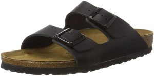 Men's Amalfi Leather Soft Footbed Arizona Sandals <div data-expanded="false" class="a-expander-content a-expander-partial-collapse-content"> <h3 class="product-facts-title"> Product details </h3> <div class="a-fixed-left-grid product-facts-detail"><div class="a-fixed-left-grid-inner" style="padding-left:140px"> <div class="a-fixed-left-grid-col a-col-left" style="width:140px;margin-left:-140px;float:left"> <span style="font-weight: 600"> <span class="a-color-base">Origin</span> </span> </div> <div class="a-fixed-left-grid-col a-col-right" style="padding-left:6%;float:left"> <span style="font-weight: 400"> <span class="a-color-base">Not Imported</span> </span> </div> </div></div> <div class="a-fixed-left-grid product-facts-detail"><div class="a-fixed-left-grid-inner" style="padding-left:140px"> <div class="a-fixed-left-grid-col a-col-left" style="width:140px;margin-left:-140px;float:left"> <span style="font-weight: 600"> <span class="a-color-base">Sole material</span> </span> </div> <div class="a-fixed-left-grid-col a-col-right" style="padding-left:6%;float:left"> <span style="font-weight: 400"> <span class="a-color-base">Foam, Cork, Suede, Rubber</span> </span> </div> </div></div> <div class="a-fixed-left-grid product-facts-detail"><div class="a-fixed-left-grid-inner" style="padding-left:140px"> <div class="a-fixed-left-grid-col a-col-left" style="width:140px;margin-left:-140px;float:left"> <span style="font-weight: 600"> <span class="a-color-base">Outer material</span> </span> </div> <div class="a-fixed-left-grid-col a-col-right" style="padding-left:6%;float:left"> <span style="font-weight: 400"> <span class="a-color-base">Suede</span> </span> </div> </div></div> <div class="a-fixed-left-grid product-facts-detail"><div class="a-fixed-left-grid-inner" style="padding-left:140px"> <div class="a-fixed-left-grid-col a-col-left" style="width:140px;margin-left:-140px;float:left"> <span style="font-weight: 600"> <span class="a-color-base">Closure type</span> </span> </div> <div class="a-fixed-left-grid-col a-col-right" style="padding-left:6%;float:left"> <span style="font-weight: 400"> <span class="a-color-base">Buckle</span> </span> </div> </div></div> <hr aria-hidden="true" class="a-spacing-base a-spacing-top-base a-divider-normal"> <h3 class="product-facts-title"> About this item </h3> <ul class="a-unordered-list a-vertical a-spacing-small"> <li><span class="a-list-item a-size-base a-color-base">Rubber sole</span></li> </ul> <ul class="a-unordered-list a-vertical a-spacing-small"> <li><span class="a-list-item a-size-base a-color-base">roomy toe box; lined with sued</span></li> </ul> <ul class="a-unordered-list a-vertical a-spacing-small"> <li><span class="a-list-item a-size-base a-color-base">features pronounced arch support with an extra layer of super soft foam cushioning</span></li> </ul> <ul class="a-unordered-list a-vertical a-spacing-small"> <li><span class="a-list-item a-size-base a-color-base">Contoured cork footbed conforms to the shape of your foot</span></li> </ul> </div>