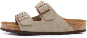 Men's Amalfi Leather Soft Footbed Arizona Sandals <div data-expanded="false" class="a-expander-content a-expander-partial-collapse-content"> <h3 class="product-facts-title"> Product details </h3> <div class="a-fixed-left-grid product-facts-detail"><div class="a-fixed-left-grid-inner" style="padding-left:140px"> <div class="a-fixed-left-grid-col a-col-left" style="width:140px;margin-left:-140px;float:left"> <span style="font-weight: 600"> <span class="a-color-base">Origin</span> </span> </div> <div class="a-fixed-left-grid-col a-col-right" style="padding-left:6%;float:left"> <span style="font-weight: 400"> <span class="a-color-base">Not Imported</span> </span> </div> </div></div> <div class="a-fixed-left-grid product-facts-detail"><div class="a-fixed-left-grid-inner" style="padding-left:140px"> <div class="a-fixed-left-grid-col a-col-left" style="width:140px;margin-left:-140px;float:left"> <span style="font-weight: 600"> <span class="a-color-base">Sole material</span> </span> </div> <div class="a-fixed-left-grid-col a-col-right" style="padding-left:6%;float:left"> <span style="font-weight: 400"> <span class="a-color-base">Foam, Cork, Suede, Rubber</span> </span> </div> </div></div> <div class="a-fixed-left-grid product-facts-detail"><div class="a-fixed-left-grid-inner" style="padding-left:140px"> <div class="a-fixed-left-grid-col a-col-left" style="width:140px;margin-left:-140px;float:left"> <span style="font-weight: 600"> <span class="a-color-base">Outer material</span> </span> </div> <div class="a-fixed-left-grid-col a-col-right" style="padding-left:6%;float:left"> <span style="font-weight: 400"> <span class="a-color-base">Suede</span> </span> </div> </div></div> <div class="a-fixed-left-grid product-facts-detail"><div class="a-fixed-left-grid-inner" style="padding-left:140px"> <div class="a-fixed-left-grid-col a-col-left" style="width:140px;margin-left:-140px;float:left"> <span style="font-weight: 600"> <span class="a-color-base">Closure type</span> </span> </div> <div class="a-fixed-left-grid-col a-col-right" style="padding-left:6%;float:left"> <span style="font-weight: 400"> <span class="a-color-base">Buckle</span> </span> </div> </div></div> <hr aria-hidden="true" class="a-spacing-base a-spacing-top-base a-divider-normal"> <h3 class="product-facts-title"> About this item </h3> <ul class="a-unordered-list a-vertical a-spacing-small"> <li><span class="a-list-item a-size-base a-color-base">Rubber sole</span></li> </ul> <ul class="a-unordered-list a-vertical a-spacing-small"> <li><span class="a-list-item a-size-base a-color-base">roomy toe box; lined with sued</span></li> </ul> <ul class="a-unordered-list a-vertical a-spacing-small"> <li><span class="a-list-item a-size-base a-color-base">features pronounced arch support with an extra layer of super soft foam cushioning</span></li> </ul> <ul class="a-unordered-list a-vertical a-spacing-small"> <li><span class="a-list-item a-size-base a-color-base">Contoured cork footbed conforms to the shape of your foot</span></li> </ul> </div>