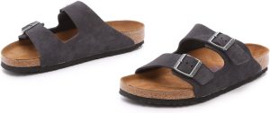 Men's Amalfi Leather Soft Footbed Arizona Sandals <div data-expanded="false" class="a-expander-content a-expander-partial-collapse-content"> <h3 class="product-facts-title"> Product details </h3> <div class="a-fixed-left-grid product-facts-detail"><div class="a-fixed-left-grid-inner" style="padding-left:140px"> <div class="a-fixed-left-grid-col a-col-left" style="width:140px;margin-left:-140px;float:left"> <span style="font-weight: 600"> <span class="a-color-base">Origin</span> </span> </div> <div class="a-fixed-left-grid-col a-col-right" style="padding-left:6%;float:left"> <span style="font-weight: 400"> <span class="a-color-base">Not Imported</span> </span> </div> </div></div> <div class="a-fixed-left-grid product-facts-detail"><div class="a-fixed-left-grid-inner" style="padding-left:140px"> <div class="a-fixed-left-grid-col a-col-left" style="width:140px;margin-left:-140px;float:left"> <span style="font-weight: 600"> <span class="a-color-base">Sole material</span> </span> </div> <div class="a-fixed-left-grid-col a-col-right" style="padding-left:6%;float:left"> <span style="font-weight: 400"> <span class="a-color-base">Foam, Cork, Suede, Rubber</span> </span> </div> </div></div> <div class="a-fixed-left-grid product-facts-detail"><div class="a-fixed-left-grid-inner" style="padding-left:140px"> <div class="a-fixed-left-grid-col a-col-left" style="width:140px;margin-left:-140px;float:left"> <span style="font-weight: 600"> <span class="a-color-base">Outer material</span> </span> </div> <div class="a-fixed-left-grid-col a-col-right" style="padding-left:6%;float:left"> <span style="font-weight: 400"> <span class="a-color-base">Suede</span> </span> </div> </div></div> <div class="a-fixed-left-grid product-facts-detail"><div class="a-fixed-left-grid-inner" style="padding-left:140px"> <div class="a-fixed-left-grid-col a-col-left" style="width:140px;margin-left:-140px;float:left"> <span style="font-weight: 600"> <span class="a-color-base">Closure type</span> </span> </div> <div class="a-fixed-left-grid-col a-col-right" style="padding-left:6%;float:left"> <span style="font-weight: 400"> <span class="a-color-base">Buckle</span> </span> </div> </div></div> <hr aria-hidden="true" class="a-spacing-base a-spacing-top-base a-divider-normal"> <h3 class="product-facts-title"> About this item </h3> <ul class="a-unordered-list a-vertical a-spacing-small"> <li><span class="a-list-item a-size-base a-color-base">Rubber sole</span></li> </ul> <ul class="a-unordered-list a-vertical a-spacing-small"> <li><span class="a-list-item a-size-base a-color-base">roomy toe box; lined with sued</span></li> </ul> <ul class="a-unordered-list a-vertical a-spacing-small"> <li><span class="a-list-item a-size-base a-color-base">features pronounced arch support with an extra layer of super soft foam cushioning</span></li> </ul> <ul class="a-unordered-list a-vertical a-spacing-small"> <li><span class="a-list-item a-size-base a-color-base">Contoured cork footbed conforms to the shape of your foot</span></li> </ul> </div>