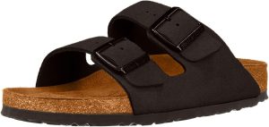 Men's Amalfi Leather Soft Footbed Arizona Sandals <div data-expanded="false" class="a-expander-content a-expander-partial-collapse-content"> <h3 class="product-facts-title"> Product details </h3> <div class="a-fixed-left-grid product-facts-detail"><div class="a-fixed-left-grid-inner" style="padding-left:140px"> <div class="a-fixed-left-grid-col a-col-left" style="width:140px;margin-left:-140px;float:left"> <span style="font-weight: 600"> <span class="a-color-base">Origin</span> </span> </div> <div class="a-fixed-left-grid-col a-col-right" style="padding-left:6%;float:left"> <span style="font-weight: 400"> <span class="a-color-base">Not Imported</span> </span> </div> </div></div> <div class="a-fixed-left-grid product-facts-detail"><div class="a-fixed-left-grid-inner" style="padding-left:140px"> <div class="a-fixed-left-grid-col a-col-left" style="width:140px;margin-left:-140px;float:left"> <span style="font-weight: 600"> <span class="a-color-base">Sole material</span> </span> </div> <div class="a-fixed-left-grid-col a-col-right" style="padding-left:6%;float:left"> <span style="font-weight: 400"> <span class="a-color-base">Foam, Cork, Suede, Rubber</span> </span> </div> </div></div> <div class="a-fixed-left-grid product-facts-detail"><div class="a-fixed-left-grid-inner" style="padding-left:140px"> <div class="a-fixed-left-grid-col a-col-left" style="width:140px;margin-left:-140px;float:left"> <span style="font-weight: 600"> <span class="a-color-base">Outer material</span> </span> </div> <div class="a-fixed-left-grid-col a-col-right" style="padding-left:6%;float:left"> <span style="font-weight: 400"> <span class="a-color-base">Suede</span> </span> </div> </div></div> <div class="a-fixed-left-grid product-facts-detail"><div class="a-fixed-left-grid-inner" style="padding-left:140px"> <div class="a-fixed-left-grid-col a-col-left" style="width:140px;margin-left:-140px;float:left"> <span style="font-weight: 600"> <span class="a-color-base">Closure type</span> </span> </div> <div class="a-fixed-left-grid-col a-col-right" style="padding-left:6%;float:left"> <span style="font-weight: 400"> <span class="a-color-base">Buckle</span> </span> </div> </div></div> <hr aria-hidden="true" class="a-spacing-base a-spacing-top-base a-divider-normal"> <h3 class="product-facts-title"> About this item </h3> <ul class="a-unordered-list a-vertical a-spacing-small"> <li><span class="a-list-item a-size-base a-color-base">Rubber sole</span></li> </ul> <ul class="a-unordered-list a-vertical a-spacing-small"> <li><span class="a-list-item a-size-base a-color-base">roomy toe box; lined with sued</span></li> </ul> <ul class="a-unordered-list a-vertical a-spacing-small"> <li><span class="a-list-item a-size-base a-color-base">features pronounced arch support with an extra layer of super soft foam cushioning</span></li> </ul> <ul class="a-unordered-list a-vertical a-spacing-small"> <li><span class="a-list-item a-size-base a-color-base">Contoured cork footbed conforms to the shape of your foot</span></li> </ul> </div>