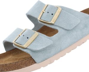 Men's Amalfi Leather Soft Footbed Arizona Sandals <div data-expanded="false" class="a-expander-content a-expander-partial-collapse-content"> <h3 class="product-facts-title"> Product details </h3> <div class="a-fixed-left-grid product-facts-detail"><div class="a-fixed-left-grid-inner" style="padding-left:140px"> <div class="a-fixed-left-grid-col a-col-left" style="width:140px;margin-left:-140px;float:left"> <span style="font-weight: 600"> <span class="a-color-base">Origin</span> </span> </div> <div class="a-fixed-left-grid-col a-col-right" style="padding-left:6%;float:left"> <span style="font-weight: 400"> <span class="a-color-base">Not Imported</span> </span> </div> </div></div> <div class="a-fixed-left-grid product-facts-detail"><div class="a-fixed-left-grid-inner" style="padding-left:140px"> <div class="a-fixed-left-grid-col a-col-left" style="width:140px;margin-left:-140px;float:left"> <span style="font-weight: 600"> <span class="a-color-base">Sole material</span> </span> </div> <div class="a-fixed-left-grid-col a-col-right" style="padding-left:6%;float:left"> <span style="font-weight: 400"> <span class="a-color-base">Foam, Cork, Suede, Rubber</span> </span> </div> </div></div> <div class="a-fixed-left-grid product-facts-detail"><div class="a-fixed-left-grid-inner" style="padding-left:140px"> <div class="a-fixed-left-grid-col a-col-left" style="width:140px;margin-left:-140px;float:left"> <span style="font-weight: 600"> <span class="a-color-base">Outer material</span> </span> </div> <div class="a-fixed-left-grid-col a-col-right" style="padding-left:6%;float:left"> <span style="font-weight: 400"> <span class="a-color-base">Suede</span> </span> </div> </div></div> <div class="a-fixed-left-grid product-facts-detail"><div class="a-fixed-left-grid-inner" style="padding-left:140px"> <div class="a-fixed-left-grid-col a-col-left" style="width:140px;margin-left:-140px;float:left"> <span style="font-weight: 600"> <span class="a-color-base">Closure type</span> </span> </div> <div class="a-fixed-left-grid-col a-col-right" style="padding-left:6%;float:left"> <span style="font-weight: 400"> <span class="a-color-base">Buckle</span> </span> </div> </div></div> <hr aria-hidden="true" class="a-spacing-base a-spacing-top-base a-divider-normal"> <h3 class="product-facts-title"> About this item </h3> <ul class="a-unordered-list a-vertical a-spacing-small"> <li><span class="a-list-item a-size-base a-color-base">Rubber sole</span></li> </ul> <ul class="a-unordered-list a-vertical a-spacing-small"> <li><span class="a-list-item a-size-base a-color-base">roomy toe box; lined with sued</span></li> </ul> <ul class="a-unordered-list a-vertical a-spacing-small"> <li><span class="a-list-item a-size-base a-color-base">features pronounced arch support with an extra layer of super soft foam cushioning</span></li> </ul> <ul class="a-unordered-list a-vertical a-spacing-small"> <li><span class="a-list-item a-size-base a-color-base">Contoured cork footbed conforms to the shape of your foot</span></li> </ul> </div>