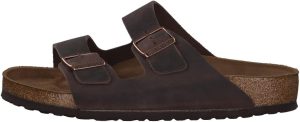 Men's Amalfi Leather Soft Footbed Arizona Sandals <div data-expanded="false" class="a-expander-content a-expander-partial-collapse-content"> <h3 class="product-facts-title"> Product details </h3> <div class="a-fixed-left-grid product-facts-detail"><div class="a-fixed-left-grid-inner" style="padding-left:140px"> <div class="a-fixed-left-grid-col a-col-left" style="width:140px;margin-left:-140px;float:left"> <span style="font-weight: 600"> <span class="a-color-base">Origin</span> </span> </div> <div class="a-fixed-left-grid-col a-col-right" style="padding-left:6%;float:left"> <span style="font-weight: 400"> <span class="a-color-base">Not Imported</span> </span> </div> </div></div> <div class="a-fixed-left-grid product-facts-detail"><div class="a-fixed-left-grid-inner" style="padding-left:140px"> <div class="a-fixed-left-grid-col a-col-left" style="width:140px;margin-left:-140px;float:left"> <span style="font-weight: 600"> <span class="a-color-base">Sole material</span> </span> </div> <div class="a-fixed-left-grid-col a-col-right" style="padding-left:6%;float:left"> <span style="font-weight: 400"> <span class="a-color-base">Foam, Cork, Suede, Rubber</span> </span> </div> </div></div> <div class="a-fixed-left-grid product-facts-detail"><div class="a-fixed-left-grid-inner" style="padding-left:140px"> <div class="a-fixed-left-grid-col a-col-left" style="width:140px;margin-left:-140px;float:left"> <span style="font-weight: 600"> <span class="a-color-base">Outer material</span> </span> </div> <div class="a-fixed-left-grid-col a-col-right" style="padding-left:6%;float:left"> <span style="font-weight: 400"> <span class="a-color-base">Suede</span> </span> </div> </div></div> <div class="a-fixed-left-grid product-facts-detail"><div class="a-fixed-left-grid-inner" style="padding-left:140px"> <div class="a-fixed-left-grid-col a-col-left" style="width:140px;margin-left:-140px;float:left"> <span style="font-weight: 600"> <span class="a-color-base">Closure type</span> </span> </div> <div class="a-fixed-left-grid-col a-col-right" style="padding-left:6%;float:left"> <span style="font-weight: 400"> <span class="a-color-base">Buckle</span> </span> </div> </div></div> <hr aria-hidden="true" class="a-spacing-base a-spacing-top-base a-divider-normal"> <h3 class="product-facts-title"> About this item </h3> <ul class="a-unordered-list a-vertical a-spacing-small"> <li><span class="a-list-item a-size-base a-color-base">Rubber sole</span></li> </ul> <ul class="a-unordered-list a-vertical a-spacing-small"> <li><span class="a-list-item a-size-base a-color-base">roomy toe box; lined with sued</span></li> </ul> <ul class="a-unordered-list a-vertical a-spacing-small"> <li><span class="a-list-item a-size-base a-color-base">features pronounced arch support with an extra layer of super soft foam cushioning</span></li> </ul> <ul class="a-unordered-list a-vertical a-spacing-small"> <li><span class="a-list-item a-size-base a-color-base">Contoured cork footbed conforms to the shape of your foot</span></li> </ul> </div>