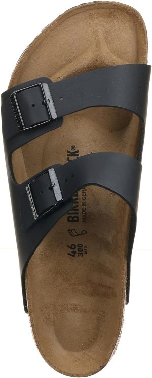 Men's Amalfi Leather Soft Footbed Arizona Sandals <div data-expanded="false" class="a-expander-content a-expander-partial-collapse-content"> <h3 class="product-facts-title"> Product details </h3> <div class="a-fixed-left-grid product-facts-detail"><div class="a-fixed-left-grid-inner" style="padding-left:140px"> <div class="a-fixed-left-grid-col a-col-left" style="width:140px;margin-left:-140px;float:left"> <span style="font-weight: 600"> <span class="a-color-base">Origin</span> </span> </div> <div class="a-fixed-left-grid-col a-col-right" style="padding-left:6%;float:left"> <span style="font-weight: 400"> <span class="a-color-base">Not Imported</span> </span> </div> </div></div> <div class="a-fixed-left-grid product-facts-detail"><div class="a-fixed-left-grid-inner" style="padding-left:140px"> <div class="a-fixed-left-grid-col a-col-left" style="width:140px;margin-left:-140px;float:left"> <span style="font-weight: 600"> <span class="a-color-base">Sole material</span> </span> </div> <div class="a-fixed-left-grid-col a-col-right" style="padding-left:6%;float:left"> <span style="font-weight: 400"> <span class="a-color-base">Foam, Cork, Suede, Rubber</span> </span> </div> </div></div> <div class="a-fixed-left-grid product-facts-detail"><div class="a-fixed-left-grid-inner" style="padding-left:140px"> <div class="a-fixed-left-grid-col a-col-left" style="width:140px;margin-left:-140px;float:left"> <span style="font-weight: 600"> <span class="a-color-base">Outer material</span> </span> </div> <div class="a-fixed-left-grid-col a-col-right" style="padding-left:6%;float:left"> <span style="font-weight: 400"> <span class="a-color-base">Suede</span> </span> </div> </div></div> <div class="a-fixed-left-grid product-facts-detail"><div class="a-fixed-left-grid-inner" style="padding-left:140px"> <div class="a-fixed-left-grid-col a-col-left" style="width:140px;margin-left:-140px;float:left"> <span style="font-weight: 600"> <span class="a-color-base">Closure type</span> </span> </div> <div class="a-fixed-left-grid-col a-col-right" style="padding-left:6%;float:left"> <span style="font-weight: 400"> <span class="a-color-base">Buckle</span> </span> </div> </div></div> <hr aria-hidden="true" class="a-spacing-base a-spacing-top-base a-divider-normal"> <h3 class="product-facts-title"> About this item </h3> <ul class="a-unordered-list a-vertical a-spacing-small"> <li><span class="a-list-item a-size-base a-color-base">Rubber sole</span></li> </ul> <ul class="a-unordered-list a-vertical a-spacing-small"> <li><span class="a-list-item a-size-base a-color-base">roomy toe box; lined with sued</span></li> </ul> <ul class="a-unordered-list a-vertical a-spacing-small"> <li><span class="a-list-item a-size-base a-color-base">features pronounced arch support with an extra layer of super soft foam cushioning</span></li> </ul> <ul class="a-unordered-list a-vertical a-spacing-small"> <li><span class="a-list-item a-size-base a-color-base">Contoured cork footbed conforms to the shape of your foot</span></li> </ul> </div>