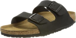 Men's Amalfi Leather Soft Footbed Arizona Sandals <div data-expanded="false" class="a-expander-content a-expander-partial-collapse-content"> <h3 class="product-facts-title"> Product details </h3> <div class="a-fixed-left-grid product-facts-detail"><div class="a-fixed-left-grid-inner" style="padding-left:140px"> <div class="a-fixed-left-grid-col a-col-left" style="width:140px;margin-left:-140px;float:left"> <span style="font-weight: 600"> <span class="a-color-base">Origin</span> </span> </div> <div class="a-fixed-left-grid-col a-col-right" style="padding-left:6%;float:left"> <span style="font-weight: 400"> <span class="a-color-base">Not Imported</span> </span> </div> </div></div> <div class="a-fixed-left-grid product-facts-detail"><div class="a-fixed-left-grid-inner" style="padding-left:140px"> <div class="a-fixed-left-grid-col a-col-left" style="width:140px;margin-left:-140px;float:left"> <span style="font-weight: 600"> <span class="a-color-base">Sole material</span> </span> </div> <div class="a-fixed-left-grid-col a-col-right" style="padding-left:6%;float:left"> <span style="font-weight: 400"> <span class="a-color-base">Foam, Cork, Suede, Rubber</span> </span> </div> </div></div> <div class="a-fixed-left-grid product-facts-detail"><div class="a-fixed-left-grid-inner" style="padding-left:140px"> <div class="a-fixed-left-grid-col a-col-left" style="width:140px;margin-left:-140px;float:left"> <span style="font-weight: 600"> <span class="a-color-base">Outer material</span> </span> </div> <div class="a-fixed-left-grid-col a-col-right" style="padding-left:6%;float:left"> <span style="font-weight: 400"> <span class="a-color-base">Suede</span> </span> </div> </div></div> <div class="a-fixed-left-grid product-facts-detail"><div class="a-fixed-left-grid-inner" style="padding-left:140px"> <div class="a-fixed-left-grid-col a-col-left" style="width:140px;margin-left:-140px;float:left"> <span style="font-weight: 600"> <span class="a-color-base">Closure type</span> </span> </div> <div class="a-fixed-left-grid-col a-col-right" style="padding-left:6%;float:left"> <span style="font-weight: 400"> <span class="a-color-base">Buckle</span> </span> </div> </div></div> <hr aria-hidden="true" class="a-spacing-base a-spacing-top-base a-divider-normal"> <h3 class="product-facts-title"> About this item </h3> <ul class="a-unordered-list a-vertical a-spacing-small"> <li><span class="a-list-item a-size-base a-color-base">Rubber sole</span></li> </ul> <ul class="a-unordered-list a-vertical a-spacing-small"> <li><span class="a-list-item a-size-base a-color-base">roomy toe box; lined with sued</span></li> </ul> <ul class="a-unordered-list a-vertical a-spacing-small"> <li><span class="a-list-item a-size-base a-color-base">features pronounced arch support with an extra layer of super soft foam cushioning</span></li> </ul> <ul class="a-unordered-list a-vertical a-spacing-small"> <li><span class="a-list-item a-size-base a-color-base">Contoured cork footbed conforms to the shape of your foot</span></li> </ul> </div>