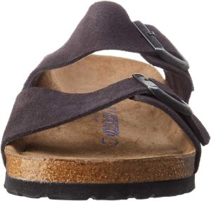 Men's Amalfi Leather Soft Footbed Arizona Sandals <div data-expanded="false" class="a-expander-content a-expander-partial-collapse-content"> <h3 class="product-facts-title"> Product details </h3> <div class="a-fixed-left-grid product-facts-detail"><div class="a-fixed-left-grid-inner" style="padding-left:140px"> <div class="a-fixed-left-grid-col a-col-left" style="width:140px;margin-left:-140px;float:left"> <span style="font-weight: 600"> <span class="a-color-base">Origin</span> </span> </div> <div class="a-fixed-left-grid-col a-col-right" style="padding-left:6%;float:left"> <span style="font-weight: 400"> <span class="a-color-base">Not Imported</span> </span> </div> </div></div> <div class="a-fixed-left-grid product-facts-detail"><div class="a-fixed-left-grid-inner" style="padding-left:140px"> <div class="a-fixed-left-grid-col a-col-left" style="width:140px;margin-left:-140px;float:left"> <span style="font-weight: 600"> <span class="a-color-base">Sole material</span> </span> </div> <div class="a-fixed-left-grid-col a-col-right" style="padding-left:6%;float:left"> <span style="font-weight: 400"> <span class="a-color-base">Foam, Cork, Suede, Rubber</span> </span> </div> </div></div> <div class="a-fixed-left-grid product-facts-detail"><div class="a-fixed-left-grid-inner" style="padding-left:140px"> <div class="a-fixed-left-grid-col a-col-left" style="width:140px;margin-left:-140px;float:left"> <span style="font-weight: 600"> <span class="a-color-base">Outer material</span> </span> </div> <div class="a-fixed-left-grid-col a-col-right" style="padding-left:6%;float:left"> <span style="font-weight: 400"> <span class="a-color-base">Suede</span> </span> </div> </div></div> <div class="a-fixed-left-grid product-facts-detail"><div class="a-fixed-left-grid-inner" style="padding-left:140px"> <div class="a-fixed-left-grid-col a-col-left" style="width:140px;margin-left:-140px;float:left"> <span style="font-weight: 600"> <span class="a-color-base">Closure type</span> </span> </div> <div class="a-fixed-left-grid-col a-col-right" style="padding-left:6%;float:left"> <span style="font-weight: 400"> <span class="a-color-base">Buckle</span> </span> </div> </div></div> <hr aria-hidden="true" class="a-spacing-base a-spacing-top-base a-divider-normal"> <h3 class="product-facts-title"> About this item </h3> <ul class="a-unordered-list a-vertical a-spacing-small"> <li><span class="a-list-item a-size-base a-color-base">Rubber sole</span></li> </ul> <ul class="a-unordered-list a-vertical a-spacing-small"> <li><span class="a-list-item a-size-base a-color-base">roomy toe box; lined with sued</span></li> </ul> <ul class="a-unordered-list a-vertical a-spacing-small"> <li><span class="a-list-item a-size-base a-color-base">features pronounced arch support with an extra layer of super soft foam cushioning</span></li> </ul> <ul class="a-unordered-list a-vertical a-spacing-small"> <li><span class="a-list-item a-size-base a-color-base">Contoured cork footbed conforms to the shape of your foot</span></li> </ul> </div>