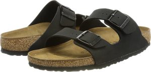 Men's Amalfi Leather Soft Footbed Arizona Sandals <div data-expanded="false" class="a-expander-content a-expander-partial-collapse-content"> <h3 class="product-facts-title"> Product details </h3> <div class="a-fixed-left-grid product-facts-detail"><div class="a-fixed-left-grid-inner" style="padding-left:140px"> <div class="a-fixed-left-grid-col a-col-left" style="width:140px;margin-left:-140px;float:left"> <span style="font-weight: 600"> <span class="a-color-base">Origin</span> </span> </div> <div class="a-fixed-left-grid-col a-col-right" style="padding-left:6%;float:left"> <span style="font-weight: 400"> <span class="a-color-base">Not Imported</span> </span> </div> </div></div> <div class="a-fixed-left-grid product-facts-detail"><div class="a-fixed-left-grid-inner" style="padding-left:140px"> <div class="a-fixed-left-grid-col a-col-left" style="width:140px;margin-left:-140px;float:left"> <span style="font-weight: 600"> <span class="a-color-base">Sole material</span> </span> </div> <div class="a-fixed-left-grid-col a-col-right" style="padding-left:6%;float:left"> <span style="font-weight: 400"> <span class="a-color-base">Foam, Cork, Suede, Rubber</span> </span> </div> </div></div> <div class="a-fixed-left-grid product-facts-detail"><div class="a-fixed-left-grid-inner" style="padding-left:140px"> <div class="a-fixed-left-grid-col a-col-left" style="width:140px;margin-left:-140px;float:left"> <span style="font-weight: 600"> <span class="a-color-base">Outer material</span> </span> </div> <div class="a-fixed-left-grid-col a-col-right" style="padding-left:6%;float:left"> <span style="font-weight: 400"> <span class="a-color-base">Suede</span> </span> </div> </div></div> <div class="a-fixed-left-grid product-facts-detail"><div class="a-fixed-left-grid-inner" style="padding-left:140px"> <div class="a-fixed-left-grid-col a-col-left" style="width:140px;margin-left:-140px;float:left"> <span style="font-weight: 600"> <span class="a-color-base">Closure type</span> </span> </div> <div class="a-fixed-left-grid-col a-col-right" style="padding-left:6%;float:left"> <span style="font-weight: 400"> <span class="a-color-base">Buckle</span> </span> </div> </div></div> <hr aria-hidden="true" class="a-spacing-base a-spacing-top-base a-divider-normal"> <h3 class="product-facts-title"> About this item </h3> <ul class="a-unordered-list a-vertical a-spacing-small"> <li><span class="a-list-item a-size-base a-color-base">Rubber sole</span></li> </ul> <ul class="a-unordered-list a-vertical a-spacing-small"> <li><span class="a-list-item a-size-base a-color-base">roomy toe box; lined with sued</span></li> </ul> <ul class="a-unordered-list a-vertical a-spacing-small"> <li><span class="a-list-item a-size-base a-color-base">features pronounced arch support with an extra layer of super soft foam cushioning</span></li> </ul> <ul class="a-unordered-list a-vertical a-spacing-small"> <li><span class="a-list-item a-size-base a-color-base">Contoured cork footbed conforms to the shape of your foot</span></li> </ul> </div>