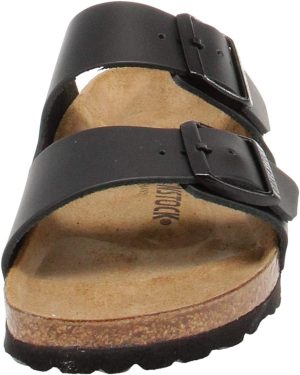 Men's Amalfi Leather Soft Footbed Arizona Sandals <div data-expanded="false" class="a-expander-content a-expander-partial-collapse-content"> <h3 class="product-facts-title"> Product details </h3> <div class="a-fixed-left-grid product-facts-detail"><div class="a-fixed-left-grid-inner" style="padding-left:140px"> <div class="a-fixed-left-grid-col a-col-left" style="width:140px;margin-left:-140px;float:left"> <span style="font-weight: 600"> <span class="a-color-base">Origin</span> </span> </div> <div class="a-fixed-left-grid-col a-col-right" style="padding-left:6%;float:left"> <span style="font-weight: 400"> <span class="a-color-base">Not Imported</span> </span> </div> </div></div> <div class="a-fixed-left-grid product-facts-detail"><div class="a-fixed-left-grid-inner" style="padding-left:140px"> <div class="a-fixed-left-grid-col a-col-left" style="width:140px;margin-left:-140px;float:left"> <span style="font-weight: 600"> <span class="a-color-base">Sole material</span> </span> </div> <div class="a-fixed-left-grid-col a-col-right" style="padding-left:6%;float:left"> <span style="font-weight: 400"> <span class="a-color-base">Foam, Cork, Suede, Rubber</span> </span> </div> </div></div> <div class="a-fixed-left-grid product-facts-detail"><div class="a-fixed-left-grid-inner" style="padding-left:140px"> <div class="a-fixed-left-grid-col a-col-left" style="width:140px;margin-left:-140px;float:left"> <span style="font-weight: 600"> <span class="a-color-base">Outer material</span> </span> </div> <div class="a-fixed-left-grid-col a-col-right" style="padding-left:6%;float:left"> <span style="font-weight: 400"> <span class="a-color-base">Suede</span> </span> </div> </div></div> <div class="a-fixed-left-grid product-facts-detail"><div class="a-fixed-left-grid-inner" style="padding-left:140px"> <div class="a-fixed-left-grid-col a-col-left" style="width:140px;margin-left:-140px;float:left"> <span style="font-weight: 600"> <span class="a-color-base">Closure type</span> </span> </div> <div class="a-fixed-left-grid-col a-col-right" style="padding-left:6%;float:left"> <span style="font-weight: 400"> <span class="a-color-base">Buckle</span> </span> </div> </div></div> <hr aria-hidden="true" class="a-spacing-base a-spacing-top-base a-divider-normal"> <h3 class="product-facts-title"> About this item </h3> <ul class="a-unordered-list a-vertical a-spacing-small"> <li><span class="a-list-item a-size-base a-color-base">Rubber sole</span></li> </ul> <ul class="a-unordered-list a-vertical a-spacing-small"> <li><span class="a-list-item a-size-base a-color-base">roomy toe box; lined with sued</span></li> </ul> <ul class="a-unordered-list a-vertical a-spacing-small"> <li><span class="a-list-item a-size-base a-color-base">features pronounced arch support with an extra layer of super soft foam cushioning</span></li> </ul> <ul class="a-unordered-list a-vertical a-spacing-small"> <li><span class="a-list-item a-size-base a-color-base">Contoured cork footbed conforms to the shape of your foot</span></li> </ul> </div>