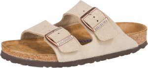 Men's Amalfi Leather Soft Footbed Arizona Sandals <div data-expanded="false" class="a-expander-content a-expander-partial-collapse-content"> <h3 class="product-facts-title"> Product details </h3> <div class="a-fixed-left-grid product-facts-detail"><div class="a-fixed-left-grid-inner" style="padding-left:140px"> <div class="a-fixed-left-grid-col a-col-left" style="width:140px;margin-left:-140px;float:left"> <span style="font-weight: 600"> <span class="a-color-base">Origin</span> </span> </div> <div class="a-fixed-left-grid-col a-col-right" style="padding-left:6%;float:left"> <span style="font-weight: 400"> <span class="a-color-base">Not Imported</span> </span> </div> </div></div> <div class="a-fixed-left-grid product-facts-detail"><div class="a-fixed-left-grid-inner" style="padding-left:140px"> <div class="a-fixed-left-grid-col a-col-left" style="width:140px;margin-left:-140px;float:left"> <span style="font-weight: 600"> <span class="a-color-base">Sole material</span> </span> </div> <div class="a-fixed-left-grid-col a-col-right" style="padding-left:6%;float:left"> <span style="font-weight: 400"> <span class="a-color-base">Foam, Cork, Suede, Rubber</span> </span> </div> </div></div> <div class="a-fixed-left-grid product-facts-detail"><div class="a-fixed-left-grid-inner" style="padding-left:140px"> <div class="a-fixed-left-grid-col a-col-left" style="width:140px;margin-left:-140px;float:left"> <span style="font-weight: 600"> <span class="a-color-base">Outer material</span> </span> </div> <div class="a-fixed-left-grid-col a-col-right" style="padding-left:6%;float:left"> <span style="font-weight: 400"> <span class="a-color-base">Suede</span> </span> </div> </div></div> <div class="a-fixed-left-grid product-facts-detail"><div class="a-fixed-left-grid-inner" style="padding-left:140px"> <div class="a-fixed-left-grid-col a-col-left" style="width:140px;margin-left:-140px;float:left"> <span style="font-weight: 600"> <span class="a-color-base">Closure type</span> </span> </div> <div class="a-fixed-left-grid-col a-col-right" style="padding-left:6%;float:left"> <span style="font-weight: 400"> <span class="a-color-base">Buckle</span> </span> </div> </div></div> <hr aria-hidden="true" class="a-spacing-base a-spacing-top-base a-divider-normal"> <h3 class="product-facts-title"> About this item </h3> <ul class="a-unordered-list a-vertical a-spacing-small"> <li><span class="a-list-item a-size-base a-color-base">Rubber sole</span></li> </ul> <ul class="a-unordered-list a-vertical a-spacing-small"> <li><span class="a-list-item a-size-base a-color-base">roomy toe box; lined with sued</span></li> </ul> <ul class="a-unordered-list a-vertical a-spacing-small"> <li><span class="a-list-item a-size-base a-color-base">features pronounced arch support with an extra layer of super soft foam cushioning</span></li> </ul> <ul class="a-unordered-list a-vertical a-spacing-small"> <li><span class="a-list-item a-size-base a-color-base">Contoured cork footbed conforms to the shape of your foot</span></li> </ul> </div>