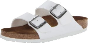 Men's Amalfi Leather Soft Footbed Arizona Sandals <div data-expanded="false" class="a-expander-content a-expander-partial-collapse-content"> <h3 class="product-facts-title"> Product details </h3> <div class="a-fixed-left-grid product-facts-detail"><div class="a-fixed-left-grid-inner" style="padding-left:140px"> <div class="a-fixed-left-grid-col a-col-left" style="width:140px;margin-left:-140px;float:left"> <span style="font-weight: 600"> <span class="a-color-base">Origin</span> </span> </div> <div class="a-fixed-left-grid-col a-col-right" style="padding-left:6%;float:left"> <span style="font-weight: 400"> <span class="a-color-base">Not Imported</span> </span> </div> </div></div> <div class="a-fixed-left-grid product-facts-detail"><div class="a-fixed-left-grid-inner" style="padding-left:140px"> <div class="a-fixed-left-grid-col a-col-left" style="width:140px;margin-left:-140px;float:left"> <span style="font-weight: 600"> <span class="a-color-base">Sole material</span> </span> </div> <div class="a-fixed-left-grid-col a-col-right" style="padding-left:6%;float:left"> <span style="font-weight: 400"> <span class="a-color-base">Foam, Cork, Suede, Rubber</span> </span> </div> </div></div> <div class="a-fixed-left-grid product-facts-detail"><div class="a-fixed-left-grid-inner" style="padding-left:140px"> <div class="a-fixed-left-grid-col a-col-left" style="width:140px;margin-left:-140px;float:left"> <span style="font-weight: 600"> <span class="a-color-base">Outer material</span> </span> </div> <div class="a-fixed-left-grid-col a-col-right" style="padding-left:6%;float:left"> <span style="font-weight: 400"> <span class="a-color-base">Suede</span> </span> </div> </div></div> <div class="a-fixed-left-grid product-facts-detail"><div class="a-fixed-left-grid-inner" style="padding-left:140px"> <div class="a-fixed-left-grid-col a-col-left" style="width:140px;margin-left:-140px;float:left"> <span style="font-weight: 600"> <span class="a-color-base">Closure type</span> </span> </div> <div class="a-fixed-left-grid-col a-col-right" style="padding-left:6%;float:left"> <span style="font-weight: 400"> <span class="a-color-base">Buckle</span> </span> </div> </div></div> <hr aria-hidden="true" class="a-spacing-base a-spacing-top-base a-divider-normal"> <h3 class="product-facts-title"> About this item </h3> <ul class="a-unordered-list a-vertical a-spacing-small"> <li><span class="a-list-item a-size-base a-color-base">Rubber sole</span></li> </ul> <ul class="a-unordered-list a-vertical a-spacing-small"> <li><span class="a-list-item a-size-base a-color-base">roomy toe box; lined with sued</span></li> </ul> <ul class="a-unordered-list a-vertical a-spacing-small"> <li><span class="a-list-item a-size-base a-color-base">features pronounced arch support with an extra layer of super soft foam cushioning</span></li> </ul> <ul class="a-unordered-list a-vertical a-spacing-small"> <li><span class="a-list-item a-size-base a-color-base">Contoured cork footbed conforms to the shape of your foot</span></li> </ul> </div>