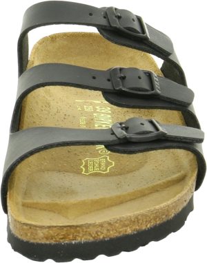 Women's Florida Birko-Flor Sandal <div class="a-expander-content a-expander-partial-collapse-content" style="padding-bottom: 20px;" data-expanded="false"> <h3 class="product-facts-title">Product details</h3> <div class="a-fixed-left-grid product-facts-detail"> <div class="a-fixed-left-grid-inner" style="padding-left: 140px;"> <div class="a-fixed-left-grid-col a-col-left" style="width: 140px; margin-left: -140px; float: left;"><span style="font-weight: 600;"> <span class="a-color-base">Fabric type</span> </span></div> <div class="a-fixed-left-grid-col a-col-right" style="padding-left: 6%; float: left;"><span style="font-weight: 400;"> <span class="a-color-base">100% Leather</span> </span></div> </div> </div> <div class="a-fixed-left-grid product-facts-detail"> <div class="a-fixed-left-grid-inner" style="padding-left: 140px;"> <div class="a-fixed-left-grid-col a-col-left" style="width: 140px; margin-left: -140px; float: left;"><span style="font-weight: 600;"> <span class="a-color-base">Care instructions</span> </span></div> <div class="a-fixed-left-grid-col a-col-right" style="padding-left: 6%; float: left;"><span style="font-weight: 400;"> <span class="a-color-base">Hand Wash Only</span> </span></div> </div> </div> <div class="a-fixed-left-grid product-facts-detail"> <div class="a-fixed-left-grid-inner" style="padding-left: 140px;"> <div class="a-fixed-left-grid-col a-col-left" style="width: 140px; margin-left: -140px; float: left;"><span style="font-weight: 600;"> <span class="a-color-base">Origin</span> </span></div> <div class="a-fixed-left-grid-col a-col-right" style="padding-left: 6%; float: left;"><span style="font-weight: 400;"> <span class="a-color-base">Imported</span> </span></div> </div> </div> <div class="a-fixed-left-grid product-facts-detail"> <div class="a-fixed-left-grid-inner" style="padding-left: 140px;"> <div class="a-fixed-left-grid-col a-col-left" style="width: 140px; margin-left: -140px; float: left;"><span style="font-weight: 600;"> <span class="a-color-base">Sole material</span> </span></div> <div class="a-fixed-left-grid-col a-col-right" style="padding-left: 6%; float: left;"><span style="font-weight: 400;"> <span class="a-color-base">Manmade</span> </span></div> </div> </div> <hr class="a-spacing-base a-spacing-top-base a-divider-normal" aria-hidden="true" /> <h3 class="product-facts-title">About this item</h3> <ul class="a-unordered-list a-vertical a-spacing-small"> <li><span class="a-list-item a-size-base a-color-base">At Birkenstock, tradition and heritage are important hallmarks of a brand that dates back not years or even decades, but centuries. Birkenstock is deeply rooted in the fine art of crafting premium quality shoes that are good for you. Since 1774, Birkenstock has passed this commitment down from one generation to the next. The result is the absolute best in quality, comfort and support.</span></li> </ul> <ul class="a-unordered-list a-vertical a-spacing-small"> <li><span class="a-list-item a-size-base a-color-base">Arch support</span></li> </ul> <ul class="a-unordered-list a-vertical a-spacing-small"> <li><span class="a-list-item a-size-base a-color-base">Classic comfort</span></li> </ul> <ul class="a-unordered-list a-vertical a-spacing-small"> <li><span class="a-list-item a-size-base a-color-base">Iconic styling</span></li> </ul> </div>