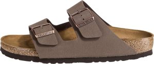 Men's Amalfi Leather Soft Footbed Arizona Sandals <div data-expanded="false" class="a-expander-content a-expander-partial-collapse-content"> <h3 class="product-facts-title"> Product details </h3> <div class="a-fixed-left-grid product-facts-detail"><div class="a-fixed-left-grid-inner" style="padding-left:140px"> <div class="a-fixed-left-grid-col a-col-left" style="width:140px;margin-left:-140px;float:left"> <span style="font-weight: 600"> <span class="a-color-base">Origin</span> </span> </div> <div class="a-fixed-left-grid-col a-col-right" style="padding-left:6%;float:left"> <span style="font-weight: 400"> <span class="a-color-base">Not Imported</span> </span> </div> </div></div> <div class="a-fixed-left-grid product-facts-detail"><div class="a-fixed-left-grid-inner" style="padding-left:140px"> <div class="a-fixed-left-grid-col a-col-left" style="width:140px;margin-left:-140px;float:left"> <span style="font-weight: 600"> <span class="a-color-base">Sole material</span> </span> </div> <div class="a-fixed-left-grid-col a-col-right" style="padding-left:6%;float:left"> <span style="font-weight: 400"> <span class="a-color-base">Foam, Cork, Suede, Rubber</span> </span> </div> </div></div> <div class="a-fixed-left-grid product-facts-detail"><div class="a-fixed-left-grid-inner" style="padding-left:140px"> <div class="a-fixed-left-grid-col a-col-left" style="width:140px;margin-left:-140px;float:left"> <span style="font-weight: 600"> <span class="a-color-base">Outer material</span> </span> </div> <div class="a-fixed-left-grid-col a-col-right" style="padding-left:6%;float:left"> <span style="font-weight: 400"> <span class="a-color-base">Suede</span> </span> </div> </div></div> <div class="a-fixed-left-grid product-facts-detail"><div class="a-fixed-left-grid-inner" style="padding-left:140px"> <div class="a-fixed-left-grid-col a-col-left" style="width:140px;margin-left:-140px;float:left"> <span style="font-weight: 600"> <span class="a-color-base">Closure type</span> </span> </div> <div class="a-fixed-left-grid-col a-col-right" style="padding-left:6%;float:left"> <span style="font-weight: 400"> <span class="a-color-base">Buckle</span> </span> </div> </div></div> <hr aria-hidden="true" class="a-spacing-base a-spacing-top-base a-divider-normal"> <h3 class="product-facts-title"> About this item </h3> <ul class="a-unordered-list a-vertical a-spacing-small"> <li><span class="a-list-item a-size-base a-color-base">Rubber sole</span></li> </ul> <ul class="a-unordered-list a-vertical a-spacing-small"> <li><span class="a-list-item a-size-base a-color-base">roomy toe box; lined with sued</span></li> </ul> <ul class="a-unordered-list a-vertical a-spacing-small"> <li><span class="a-list-item a-size-base a-color-base">features pronounced arch support with an extra layer of super soft foam cushioning</span></li> </ul> <ul class="a-unordered-list a-vertical a-spacing-small"> <li><span class="a-list-item a-size-base a-color-base">Contoured cork footbed conforms to the shape of your foot</span></li> </ul> </div>