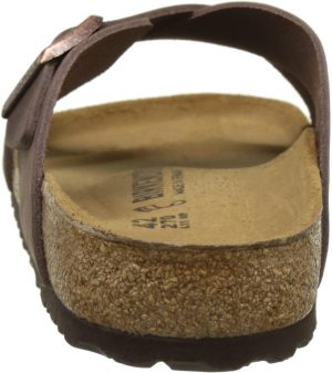 Men's Amalfi Leather Soft Footbed Arizona Sandals <div data-expanded="false" class="a-expander-content a-expander-partial-collapse-content"> <h3 class="product-facts-title"> Product details </h3> <div class="a-fixed-left-grid product-facts-detail"><div class="a-fixed-left-grid-inner" style="padding-left:140px"> <div class="a-fixed-left-grid-col a-col-left" style="width:140px;margin-left:-140px;float:left"> <span style="font-weight: 600"> <span class="a-color-base">Origin</span> </span> </div> <div class="a-fixed-left-grid-col a-col-right" style="padding-left:6%;float:left"> <span style="font-weight: 400"> <span class="a-color-base">Not Imported</span> </span> </div> </div></div> <div class="a-fixed-left-grid product-facts-detail"><div class="a-fixed-left-grid-inner" style="padding-left:140px"> <div class="a-fixed-left-grid-col a-col-left" style="width:140px;margin-left:-140px;float:left"> <span style="font-weight: 600"> <span class="a-color-base">Sole material</span> </span> </div> <div class="a-fixed-left-grid-col a-col-right" style="padding-left:6%;float:left"> <span style="font-weight: 400"> <span class="a-color-base">Foam, Cork, Suede, Rubber</span> </span> </div> </div></div> <div class="a-fixed-left-grid product-facts-detail"><div class="a-fixed-left-grid-inner" style="padding-left:140px"> <div class="a-fixed-left-grid-col a-col-left" style="width:140px;margin-left:-140px;float:left"> <span style="font-weight: 600"> <span class="a-color-base">Outer material</span> </span> </div> <div class="a-fixed-left-grid-col a-col-right" style="padding-left:6%;float:left"> <span style="font-weight: 400"> <span class="a-color-base">Suede</span> </span> </div> </div></div> <div class="a-fixed-left-grid product-facts-detail"><div class="a-fixed-left-grid-inner" style="padding-left:140px"> <div class="a-fixed-left-grid-col a-col-left" style="width:140px;margin-left:-140px;float:left"> <span style="font-weight: 600"> <span class="a-color-base">Closure type</span> </span> </div> <div class="a-fixed-left-grid-col a-col-right" style="padding-left:6%;float:left"> <span style="font-weight: 400"> <span class="a-color-base">Buckle</span> </span> </div> </div></div> <hr aria-hidden="true" class="a-spacing-base a-spacing-top-base a-divider-normal"> <h3 class="product-facts-title"> About this item </h3> <ul class="a-unordered-list a-vertical a-spacing-small"> <li><span class="a-list-item a-size-base a-color-base">Rubber sole</span></li> </ul> <ul class="a-unordered-list a-vertical a-spacing-small"> <li><span class="a-list-item a-size-base a-color-base">roomy toe box; lined with sued</span></li> </ul> <ul class="a-unordered-list a-vertical a-spacing-small"> <li><span class="a-list-item a-size-base a-color-base">features pronounced arch support with an extra layer of super soft foam cushioning</span></li> </ul> <ul class="a-unordered-list a-vertical a-spacing-small"> <li><span class="a-list-item a-size-base a-color-base">Contoured cork footbed conforms to the shape of your foot</span></li> </ul> </div>