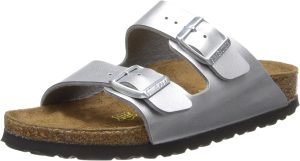 Men's Amalfi Leather Soft Footbed Arizona Sandals <div data-expanded="false" class="a-expander-content a-expander-partial-collapse-content"> <h3 class="product-facts-title"> Product details </h3> <div class="a-fixed-left-grid product-facts-detail"><div class="a-fixed-left-grid-inner" style="padding-left:140px"> <div class="a-fixed-left-grid-col a-col-left" style="width:140px;margin-left:-140px;float:left"> <span style="font-weight: 600"> <span class="a-color-base">Origin</span> </span> </div> <div class="a-fixed-left-grid-col a-col-right" style="padding-left:6%;float:left"> <span style="font-weight: 400"> <span class="a-color-base">Not Imported</span> </span> </div> </div></div> <div class="a-fixed-left-grid product-facts-detail"><div class="a-fixed-left-grid-inner" style="padding-left:140px"> <div class="a-fixed-left-grid-col a-col-left" style="width:140px;margin-left:-140px;float:left"> <span style="font-weight: 600"> <span class="a-color-base">Sole material</span> </span> </div> <div class="a-fixed-left-grid-col a-col-right" style="padding-left:6%;float:left"> <span style="font-weight: 400"> <span class="a-color-base">Foam, Cork, Suede, Rubber</span> </span> </div> </div></div> <div class="a-fixed-left-grid product-facts-detail"><div class="a-fixed-left-grid-inner" style="padding-left:140px"> <div class="a-fixed-left-grid-col a-col-left" style="width:140px;margin-left:-140px;float:left"> <span style="font-weight: 600"> <span class="a-color-base">Outer material</span> </span> </div> <div class="a-fixed-left-grid-col a-col-right" style="padding-left:6%;float:left"> <span style="font-weight: 400"> <span class="a-color-base">Suede</span> </span> </div> </div></div> <div class="a-fixed-left-grid product-facts-detail"><div class="a-fixed-left-grid-inner" style="padding-left:140px"> <div class="a-fixed-left-grid-col a-col-left" style="width:140px;margin-left:-140px;float:left"> <span style="font-weight: 600"> <span class="a-color-base">Closure type</span> </span> </div> <div class="a-fixed-left-grid-col a-col-right" style="padding-left:6%;float:left"> <span style="font-weight: 400"> <span class="a-color-base">Buckle</span> </span> </div> </div></div> <hr aria-hidden="true" class="a-spacing-base a-spacing-top-base a-divider-normal"> <h3 class="product-facts-title"> About this item </h3> <ul class="a-unordered-list a-vertical a-spacing-small"> <li><span class="a-list-item a-size-base a-color-base">Rubber sole</span></li> </ul> <ul class="a-unordered-list a-vertical a-spacing-small"> <li><span class="a-list-item a-size-base a-color-base">roomy toe box; lined with sued</span></li> </ul> <ul class="a-unordered-list a-vertical a-spacing-small"> <li><span class="a-list-item a-size-base a-color-base">features pronounced arch support with an extra layer of super soft foam cushioning</span></li> </ul> <ul class="a-unordered-list a-vertical a-spacing-small"> <li><span class="a-list-item a-size-base a-color-base">Contoured cork footbed conforms to the shape of your foot</span></li> </ul> </div>