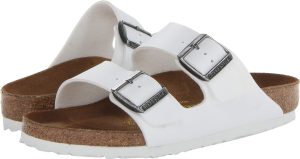 Men's Amalfi Leather Soft Footbed Arizona Sandals <div data-expanded="false" class="a-expander-content a-expander-partial-collapse-content"> <h3 class="product-facts-title"> Product details </h3> <div class="a-fixed-left-grid product-facts-detail"><div class="a-fixed-left-grid-inner" style="padding-left:140px"> <div class="a-fixed-left-grid-col a-col-left" style="width:140px;margin-left:-140px;float:left"> <span style="font-weight: 600"> <span class="a-color-base">Origin</span> </span> </div> <div class="a-fixed-left-grid-col a-col-right" style="padding-left:6%;float:left"> <span style="font-weight: 400"> <span class="a-color-base">Not Imported</span> </span> </div> </div></div> <div class="a-fixed-left-grid product-facts-detail"><div class="a-fixed-left-grid-inner" style="padding-left:140px"> <div class="a-fixed-left-grid-col a-col-left" style="width:140px;margin-left:-140px;float:left"> <span style="font-weight: 600"> <span class="a-color-base">Sole material</span> </span> </div> <div class="a-fixed-left-grid-col a-col-right" style="padding-left:6%;float:left"> <span style="font-weight: 400"> <span class="a-color-base">Foam, Cork, Suede, Rubber</span> </span> </div> </div></div> <div class="a-fixed-left-grid product-facts-detail"><div class="a-fixed-left-grid-inner" style="padding-left:140px"> <div class="a-fixed-left-grid-col a-col-left" style="width:140px;margin-left:-140px;float:left"> <span style="font-weight: 600"> <span class="a-color-base">Outer material</span> </span> </div> <div class="a-fixed-left-grid-col a-col-right" style="padding-left:6%;float:left"> <span style="font-weight: 400"> <span class="a-color-base">Suede</span> </span> </div> </div></div> <div class="a-fixed-left-grid product-facts-detail"><div class="a-fixed-left-grid-inner" style="padding-left:140px"> <div class="a-fixed-left-grid-col a-col-left" style="width:140px;margin-left:-140px;float:left"> <span style="font-weight: 600"> <span class="a-color-base">Closure type</span> </span> </div> <div class="a-fixed-left-grid-col a-col-right" style="padding-left:6%;float:left"> <span style="font-weight: 400"> <span class="a-color-base">Buckle</span> </span> </div> </div></div> <hr aria-hidden="true" class="a-spacing-base a-spacing-top-base a-divider-normal"> <h3 class="product-facts-title"> About this item </h3> <ul class="a-unordered-list a-vertical a-spacing-small"> <li><span class="a-list-item a-size-base a-color-base">Rubber sole</span></li> </ul> <ul class="a-unordered-list a-vertical a-spacing-small"> <li><span class="a-list-item a-size-base a-color-base">roomy toe box; lined with sued</span></li> </ul> <ul class="a-unordered-list a-vertical a-spacing-small"> <li><span class="a-list-item a-size-base a-color-base">features pronounced arch support with an extra layer of super soft foam cushioning</span></li> </ul> <ul class="a-unordered-list a-vertical a-spacing-small"> <li><span class="a-list-item a-size-base a-color-base">Contoured cork footbed conforms to the shape of your foot</span></li> </ul> </div>