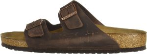 Men's Amalfi Leather Soft Footbed Arizona Sandals <div data-expanded="false" class="a-expander-content a-expander-partial-collapse-content"> <h3 class="product-facts-title"> Product details </h3> <div class="a-fixed-left-grid product-facts-detail"><div class="a-fixed-left-grid-inner" style="padding-left:140px"> <div class="a-fixed-left-grid-col a-col-left" style="width:140px;margin-left:-140px;float:left"> <span style="font-weight: 600"> <span class="a-color-base">Origin</span> </span> </div> <div class="a-fixed-left-grid-col a-col-right" style="padding-left:6%;float:left"> <span style="font-weight: 400"> <span class="a-color-base">Not Imported</span> </span> </div> </div></div> <div class="a-fixed-left-grid product-facts-detail"><div class="a-fixed-left-grid-inner" style="padding-left:140px"> <div class="a-fixed-left-grid-col a-col-left" style="width:140px;margin-left:-140px;float:left"> <span style="font-weight: 600"> <span class="a-color-base">Sole material</span> </span> </div> <div class="a-fixed-left-grid-col a-col-right" style="padding-left:6%;float:left"> <span style="font-weight: 400"> <span class="a-color-base">Foam, Cork, Suede, Rubber</span> </span> </div> </div></div> <div class="a-fixed-left-grid product-facts-detail"><div class="a-fixed-left-grid-inner" style="padding-left:140px"> <div class="a-fixed-left-grid-col a-col-left" style="width:140px;margin-left:-140px;float:left"> <span style="font-weight: 600"> <span class="a-color-base">Outer material</span> </span> </div> <div class="a-fixed-left-grid-col a-col-right" style="padding-left:6%;float:left"> <span style="font-weight: 400"> <span class="a-color-base">Suede</span> </span> </div> </div></div> <div class="a-fixed-left-grid product-facts-detail"><div class="a-fixed-left-grid-inner" style="padding-left:140px"> <div class="a-fixed-left-grid-col a-col-left" style="width:140px;margin-left:-140px;float:left"> <span style="font-weight: 600"> <span class="a-color-base">Closure type</span> </span> </div> <div class="a-fixed-left-grid-col a-col-right" style="padding-left:6%;float:left"> <span style="font-weight: 400"> <span class="a-color-base">Buckle</span> </span> </div> </div></div> <hr aria-hidden="true" class="a-spacing-base a-spacing-top-base a-divider-normal"> <h3 class="product-facts-title"> About this item </h3> <ul class="a-unordered-list a-vertical a-spacing-small"> <li><span class="a-list-item a-size-base a-color-base">Rubber sole</span></li> </ul> <ul class="a-unordered-list a-vertical a-spacing-small"> <li><span class="a-list-item a-size-base a-color-base">roomy toe box; lined with sued</span></li> </ul> <ul class="a-unordered-list a-vertical a-spacing-small"> <li><span class="a-list-item a-size-base a-color-base">features pronounced arch support with an extra layer of super soft foam cushioning</span></li> </ul> <ul class="a-unordered-list a-vertical a-spacing-small"> <li><span class="a-list-item a-size-base a-color-base">Contoured cork footbed conforms to the shape of your foot</span></li> </ul> </div>