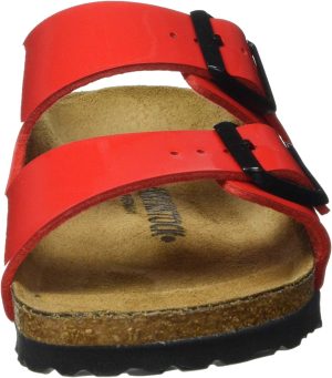 Men's Amalfi Leather Soft Footbed Arizona Sandals <div data-expanded="false" class="a-expander-content a-expander-partial-collapse-content"> <h3 class="product-facts-title"> Product details </h3> <div class="a-fixed-left-grid product-facts-detail"><div class="a-fixed-left-grid-inner" style="padding-left:140px"> <div class="a-fixed-left-grid-col a-col-left" style="width:140px;margin-left:-140px;float:left"> <span style="font-weight: 600"> <span class="a-color-base">Origin</span> </span> </div> <div class="a-fixed-left-grid-col a-col-right" style="padding-left:6%;float:left"> <span style="font-weight: 400"> <span class="a-color-base">Not Imported</span> </span> </div> </div></div> <div class="a-fixed-left-grid product-facts-detail"><div class="a-fixed-left-grid-inner" style="padding-left:140px"> <div class="a-fixed-left-grid-col a-col-left" style="width:140px;margin-left:-140px;float:left"> <span style="font-weight: 600"> <span class="a-color-base">Sole material</span> </span> </div> <div class="a-fixed-left-grid-col a-col-right" style="padding-left:6%;float:left"> <span style="font-weight: 400"> <span class="a-color-base">Foam, Cork, Suede, Rubber</span> </span> </div> </div></div> <div class="a-fixed-left-grid product-facts-detail"><div class="a-fixed-left-grid-inner" style="padding-left:140px"> <div class="a-fixed-left-grid-col a-col-left" style="width:140px;margin-left:-140px;float:left"> <span style="font-weight: 600"> <span class="a-color-base">Outer material</span> </span> </div> <div class="a-fixed-left-grid-col a-col-right" style="padding-left:6%;float:left"> <span style="font-weight: 400"> <span class="a-color-base">Suede</span> </span> </div> </div></div> <div class="a-fixed-left-grid product-facts-detail"><div class="a-fixed-left-grid-inner" style="padding-left:140px"> <div class="a-fixed-left-grid-col a-col-left" style="width:140px;margin-left:-140px;float:left"> <span style="font-weight: 600"> <span class="a-color-base">Closure type</span> </span> </div> <div class="a-fixed-left-grid-col a-col-right" style="padding-left:6%;float:left"> <span style="font-weight: 400"> <span class="a-color-base">Buckle</span> </span> </div> </div></div> <hr aria-hidden="true" class="a-spacing-base a-spacing-top-base a-divider-normal"> <h3 class="product-facts-title"> About this item </h3> <ul class="a-unordered-list a-vertical a-spacing-small"> <li><span class="a-list-item a-size-base a-color-base">Rubber sole</span></li> </ul> <ul class="a-unordered-list a-vertical a-spacing-small"> <li><span class="a-list-item a-size-base a-color-base">roomy toe box; lined with sued</span></li> </ul> <ul class="a-unordered-list a-vertical a-spacing-small"> <li><span class="a-list-item a-size-base a-color-base">features pronounced arch support with an extra layer of super soft foam cushioning</span></li> </ul> <ul class="a-unordered-list a-vertical a-spacing-small"> <li><span class="a-list-item a-size-base a-color-base">Contoured cork footbed conforms to the shape of your foot</span></li> </ul> </div>