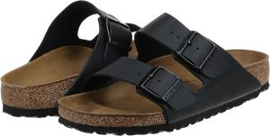 Men's Amalfi Leather Soft Footbed Arizona Sandals <div data-expanded="false" class="a-expander-content a-expander-partial-collapse-content"> <h3 class="product-facts-title"> Product details </h3> <div class="a-fixed-left-grid product-facts-detail"><div class="a-fixed-left-grid-inner" style="padding-left:140px"> <div class="a-fixed-left-grid-col a-col-left" style="width:140px;margin-left:-140px;float:left"> <span style="font-weight: 600"> <span class="a-color-base">Origin</span> </span> </div> <div class="a-fixed-left-grid-col a-col-right" style="padding-left:6%;float:left"> <span style="font-weight: 400"> <span class="a-color-base">Not Imported</span> </span> </div> </div></div> <div class="a-fixed-left-grid product-facts-detail"><div class="a-fixed-left-grid-inner" style="padding-left:140px"> <div class="a-fixed-left-grid-col a-col-left" style="width:140px;margin-left:-140px;float:left"> <span style="font-weight: 600"> <span class="a-color-base">Sole material</span> </span> </div> <div class="a-fixed-left-grid-col a-col-right" style="padding-left:6%;float:left"> <span style="font-weight: 400"> <span class="a-color-base">Foam, Cork, Suede, Rubber</span> </span> </div> </div></div> <div class="a-fixed-left-grid product-facts-detail"><div class="a-fixed-left-grid-inner" style="padding-left:140px"> <div class="a-fixed-left-grid-col a-col-left" style="width:140px;margin-left:-140px;float:left"> <span style="font-weight: 600"> <span class="a-color-base">Outer material</span> </span> </div> <div class="a-fixed-left-grid-col a-col-right" style="padding-left:6%;float:left"> <span style="font-weight: 400"> <span class="a-color-base">Suede</span> </span> </div> </div></div> <div class="a-fixed-left-grid product-facts-detail"><div class="a-fixed-left-grid-inner" style="padding-left:140px"> <div class="a-fixed-left-grid-col a-col-left" style="width:140px;margin-left:-140px;float:left"> <span style="font-weight: 600"> <span class="a-color-base">Closure type</span> </span> </div> <div class="a-fixed-left-grid-col a-col-right" style="padding-left:6%;float:left"> <span style="font-weight: 400"> <span class="a-color-base">Buckle</span> </span> </div> </div></div> <hr aria-hidden="true" class="a-spacing-base a-spacing-top-base a-divider-normal"> <h3 class="product-facts-title"> About this item </h3> <ul class="a-unordered-list a-vertical a-spacing-small"> <li><span class="a-list-item a-size-base a-color-base">Rubber sole</span></li> </ul> <ul class="a-unordered-list a-vertical a-spacing-small"> <li><span class="a-list-item a-size-base a-color-base">roomy toe box; lined with sued</span></li> </ul> <ul class="a-unordered-list a-vertical a-spacing-small"> <li><span class="a-list-item a-size-base a-color-base">features pronounced arch support with an extra layer of super soft foam cushioning</span></li> </ul> <ul class="a-unordered-list a-vertical a-spacing-small"> <li><span class="a-list-item a-size-base a-color-base">Contoured cork footbed conforms to the shape of your foot</span></li> </ul> </div>