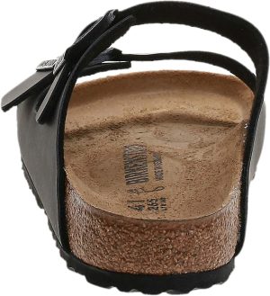 Men's Amalfi Leather Soft Footbed Arizona Sandals <div data-expanded="false" class="a-expander-content a-expander-partial-collapse-content"> <h3 class="product-facts-title"> Product details </h3> <div class="a-fixed-left-grid product-facts-detail"><div class="a-fixed-left-grid-inner" style="padding-left:140px"> <div class="a-fixed-left-grid-col a-col-left" style="width:140px;margin-left:-140px;float:left"> <span style="font-weight: 600"> <span class="a-color-base">Origin</span> </span> </div> <div class="a-fixed-left-grid-col a-col-right" style="padding-left:6%;float:left"> <span style="font-weight: 400"> <span class="a-color-base">Not Imported</span> </span> </div> </div></div> <div class="a-fixed-left-grid product-facts-detail"><div class="a-fixed-left-grid-inner" style="padding-left:140px"> <div class="a-fixed-left-grid-col a-col-left" style="width:140px;margin-left:-140px;float:left"> <span style="font-weight: 600"> <span class="a-color-base">Sole material</span> </span> </div> <div class="a-fixed-left-grid-col a-col-right" style="padding-left:6%;float:left"> <span style="font-weight: 400"> <span class="a-color-base">Foam, Cork, Suede, Rubber</span> </span> </div> </div></div> <div class="a-fixed-left-grid product-facts-detail"><div class="a-fixed-left-grid-inner" style="padding-left:140px"> <div class="a-fixed-left-grid-col a-col-left" style="width:140px;margin-left:-140px;float:left"> <span style="font-weight: 600"> <span class="a-color-base">Outer material</span> </span> </div> <div class="a-fixed-left-grid-col a-col-right" style="padding-left:6%;float:left"> <span style="font-weight: 400"> <span class="a-color-base">Suede</span> </span> </div> </div></div> <div class="a-fixed-left-grid product-facts-detail"><div class="a-fixed-left-grid-inner" style="padding-left:140px"> <div class="a-fixed-left-grid-col a-col-left" style="width:140px;margin-left:-140px;float:left"> <span style="font-weight: 600"> <span class="a-color-base">Closure type</span> </span> </div> <div class="a-fixed-left-grid-col a-col-right" style="padding-left:6%;float:left"> <span style="font-weight: 400"> <span class="a-color-base">Buckle</span> </span> </div> </div></div> <hr aria-hidden="true" class="a-spacing-base a-spacing-top-base a-divider-normal"> <h3 class="product-facts-title"> About this item </h3> <ul class="a-unordered-list a-vertical a-spacing-small"> <li><span class="a-list-item a-size-base a-color-base">Rubber sole</span></li> </ul> <ul class="a-unordered-list a-vertical a-spacing-small"> <li><span class="a-list-item a-size-base a-color-base">roomy toe box; lined with sued</span></li> </ul> <ul class="a-unordered-list a-vertical a-spacing-small"> <li><span class="a-list-item a-size-base a-color-base">features pronounced arch support with an extra layer of super soft foam cushioning</span></li> </ul> <ul class="a-unordered-list a-vertical a-spacing-small"> <li><span class="a-list-item a-size-base a-color-base">Contoured cork footbed conforms to the shape of your foot</span></li> </ul> </div>