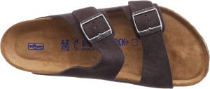 Men's Amalfi Leather Soft Footbed Arizona Sandals <div data-expanded="false" class="a-expander-content a-expander-partial-collapse-content"> <h3 class="product-facts-title"> Product details </h3> <div class="a-fixed-left-grid product-facts-detail"><div class="a-fixed-left-grid-inner" style="padding-left:140px"> <div class="a-fixed-left-grid-col a-col-left" style="width:140px;margin-left:-140px;float:left"> <span style="font-weight: 600"> <span class="a-color-base">Origin</span> </span> </div> <div class="a-fixed-left-grid-col a-col-right" style="padding-left:6%;float:left"> <span style="font-weight: 400"> <span class="a-color-base">Not Imported</span> </span> </div> </div></div> <div class="a-fixed-left-grid product-facts-detail"><div class="a-fixed-left-grid-inner" style="padding-left:140px"> <div class="a-fixed-left-grid-col a-col-left" style="width:140px;margin-left:-140px;float:left"> <span style="font-weight: 600"> <span class="a-color-base">Sole material</span> </span> </div> <div class="a-fixed-left-grid-col a-col-right" style="padding-left:6%;float:left"> <span style="font-weight: 400"> <span class="a-color-base">Foam, Cork, Suede, Rubber</span> </span> </div> </div></div> <div class="a-fixed-left-grid product-facts-detail"><div class="a-fixed-left-grid-inner" style="padding-left:140px"> <div class="a-fixed-left-grid-col a-col-left" style="width:140px;margin-left:-140px;float:left"> <span style="font-weight: 600"> <span class="a-color-base">Outer material</span> </span> </div> <div class="a-fixed-left-grid-col a-col-right" style="padding-left:6%;float:left"> <span style="font-weight: 400"> <span class="a-color-base">Suede</span> </span> </div> </div></div> <div class="a-fixed-left-grid product-facts-detail"><div class="a-fixed-left-grid-inner" style="padding-left:140px"> <div class="a-fixed-left-grid-col a-col-left" style="width:140px;margin-left:-140px;float:left"> <span style="font-weight: 600"> <span class="a-color-base">Closure type</span> </span> </div> <div class="a-fixed-left-grid-col a-col-right" style="padding-left:6%;float:left"> <span style="font-weight: 400"> <span class="a-color-base">Buckle</span> </span> </div> </div></div> <hr aria-hidden="true" class="a-spacing-base a-spacing-top-base a-divider-normal"> <h3 class="product-facts-title"> About this item </h3> <ul class="a-unordered-list a-vertical a-spacing-small"> <li><span class="a-list-item a-size-base a-color-base">Rubber sole</span></li> </ul> <ul class="a-unordered-list a-vertical a-spacing-small"> <li><span class="a-list-item a-size-base a-color-base">roomy toe box; lined with sued</span></li> </ul> <ul class="a-unordered-list a-vertical a-spacing-small"> <li><span class="a-list-item a-size-base a-color-base">features pronounced arch support with an extra layer of super soft foam cushioning</span></li> </ul> <ul class="a-unordered-list a-vertical a-spacing-small"> <li><span class="a-list-item a-size-base a-color-base">Contoured cork footbed conforms to the shape of your foot</span></li> </ul> </div>