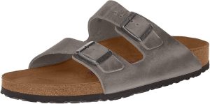 Men's Amalfi Leather Soft Footbed Arizona Sandals <div data-expanded="false" class="a-expander-content a-expander-partial-collapse-content"> <h3 class="product-facts-title"> Product details </h3> <div class="a-fixed-left-grid product-facts-detail"><div class="a-fixed-left-grid-inner" style="padding-left:140px"> <div class="a-fixed-left-grid-col a-col-left" style="width:140px;margin-left:-140px;float:left"> <span style="font-weight: 600"> <span class="a-color-base">Origin</span> </span> </div> <div class="a-fixed-left-grid-col a-col-right" style="padding-left:6%;float:left"> <span style="font-weight: 400"> <span class="a-color-base">Not Imported</span> </span> </div> </div></div> <div class="a-fixed-left-grid product-facts-detail"><div class="a-fixed-left-grid-inner" style="padding-left:140px"> <div class="a-fixed-left-grid-col a-col-left" style="width:140px;margin-left:-140px;float:left"> <span style="font-weight: 600"> <span class="a-color-base">Sole material</span> </span> </div> <div class="a-fixed-left-grid-col a-col-right" style="padding-left:6%;float:left"> <span style="font-weight: 400"> <span class="a-color-base">Foam, Cork, Suede, Rubber</span> </span> </div> </div></div> <div class="a-fixed-left-grid product-facts-detail"><div class="a-fixed-left-grid-inner" style="padding-left:140px"> <div class="a-fixed-left-grid-col a-col-left" style="width:140px;margin-left:-140px;float:left"> <span style="font-weight: 600"> <span class="a-color-base">Outer material</span> </span> </div> <div class="a-fixed-left-grid-col a-col-right" style="padding-left:6%;float:left"> <span style="font-weight: 400"> <span class="a-color-base">Suede</span> </span> </div> </div></div> <div class="a-fixed-left-grid product-facts-detail"><div class="a-fixed-left-grid-inner" style="padding-left:140px"> <div class="a-fixed-left-grid-col a-col-left" style="width:140px;margin-left:-140px;float:left"> <span style="font-weight: 600"> <span class="a-color-base">Closure type</span> </span> </div> <div class="a-fixed-left-grid-col a-col-right" style="padding-left:6%;float:left"> <span style="font-weight: 400"> <span class="a-color-base">Buckle</span> </span> </div> </div></div> <hr aria-hidden="true" class="a-spacing-base a-spacing-top-base a-divider-normal"> <h3 class="product-facts-title"> About this item </h3> <ul class="a-unordered-list a-vertical a-spacing-small"> <li><span class="a-list-item a-size-base a-color-base">Rubber sole</span></li> </ul> <ul class="a-unordered-list a-vertical a-spacing-small"> <li><span class="a-list-item a-size-base a-color-base">roomy toe box; lined with sued</span></li> </ul> <ul class="a-unordered-list a-vertical a-spacing-small"> <li><span class="a-list-item a-size-base a-color-base">features pronounced arch support with an extra layer of super soft foam cushioning</span></li> </ul> <ul class="a-unordered-list a-vertical a-spacing-small"> <li><span class="a-list-item a-size-base a-color-base">Contoured cork footbed conforms to the shape of your foot</span></li> </ul> </div>