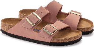 Unisex-Adult Sandals Arizona SFB Pink Clay Sd <div id="productOverview_feature_div" class="celwidget" data-feature-name="productOverview" data-csa-c-type="widget" data-csa-c-content-id="productOverview" data-csa-c-slot-id="productOverview_feature_div" data-csa-c-asin="B0CKKTCXBN" data-csa-c-is-in-initial-active-row="false" data-csa-c-id="y0jt2-o46262-wmdgap-e17u8r" data-cel-widget="productOverview_feature_div"></div> <div> <ul> <li class="a-spacing-mini"><span class="a-list-item"> An icon of timeless design and legendary comfort, the Arizona sandal has been defining style since 1973. The laid-back look comes in durable Birko-Flor for a classic, leather-like finish. Complete with legendary BIRKENSTOCK design elements, like a contoured cork-latex footbed for the ultimate in support. </span></li> <li class="a-spacing-mini"><span class="a-list-item"> Contoured cork-latex footbed creates custom support with wear </span></li> <li class="a-spacing-mini"><span class="a-list-item"> Birko-Flor synthetic leather upper </span></li> <li class="a-spacing-mini"><span class="a-list-item"> Suede footbed lining helps keep you comfortable </span></li> </ul> </div>