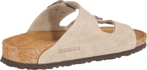 Men's Amalfi Leather Soft Footbed Arizona Sandals <div data-expanded="false" class="a-expander-content a-expander-partial-collapse-content"> <h3 class="product-facts-title"> Product details </h3> <div class="a-fixed-left-grid product-facts-detail"><div class="a-fixed-left-grid-inner" style="padding-left:140px"> <div class="a-fixed-left-grid-col a-col-left" style="width:140px;margin-left:-140px;float:left"> <span style="font-weight: 600"> <span class="a-color-base">Origin</span> </span> </div> <div class="a-fixed-left-grid-col a-col-right" style="padding-left:6%;float:left"> <span style="font-weight: 400"> <span class="a-color-base">Not Imported</span> </span> </div> </div></div> <div class="a-fixed-left-grid product-facts-detail"><div class="a-fixed-left-grid-inner" style="padding-left:140px"> <div class="a-fixed-left-grid-col a-col-left" style="width:140px;margin-left:-140px;float:left"> <span style="font-weight: 600"> <span class="a-color-base">Sole material</span> </span> </div> <div class="a-fixed-left-grid-col a-col-right" style="padding-left:6%;float:left"> <span style="font-weight: 400"> <span class="a-color-base">Foam, Cork, Suede, Rubber</span> </span> </div> </div></div> <div class="a-fixed-left-grid product-facts-detail"><div class="a-fixed-left-grid-inner" style="padding-left:140px"> <div class="a-fixed-left-grid-col a-col-left" style="width:140px;margin-left:-140px;float:left"> <span style="font-weight: 600"> <span class="a-color-base">Outer material</span> </span> </div> <div class="a-fixed-left-grid-col a-col-right" style="padding-left:6%;float:left"> <span style="font-weight: 400"> <span class="a-color-base">Suede</span> </span> </div> </div></div> <div class="a-fixed-left-grid product-facts-detail"><div class="a-fixed-left-grid-inner" style="padding-left:140px"> <div class="a-fixed-left-grid-col a-col-left" style="width:140px;margin-left:-140px;float:left"> <span style="font-weight: 600"> <span class="a-color-base">Closure type</span> </span> </div> <div class="a-fixed-left-grid-col a-col-right" style="padding-left:6%;float:left"> <span style="font-weight: 400"> <span class="a-color-base">Buckle</span> </span> </div> </div></div> <hr aria-hidden="true" class="a-spacing-base a-spacing-top-base a-divider-normal"> <h3 class="product-facts-title"> About this item </h3> <ul class="a-unordered-list a-vertical a-spacing-small"> <li><span class="a-list-item a-size-base a-color-base">Rubber sole</span></li> </ul> <ul class="a-unordered-list a-vertical a-spacing-small"> <li><span class="a-list-item a-size-base a-color-base">roomy toe box; lined with sued</span></li> </ul> <ul class="a-unordered-list a-vertical a-spacing-small"> <li><span class="a-list-item a-size-base a-color-base">features pronounced arch support with an extra layer of super soft foam cushioning</span></li> </ul> <ul class="a-unordered-list a-vertical a-spacing-small"> <li><span class="a-list-item a-size-base a-color-base">Contoured cork footbed conforms to the shape of your foot</span></li> </ul> </div>